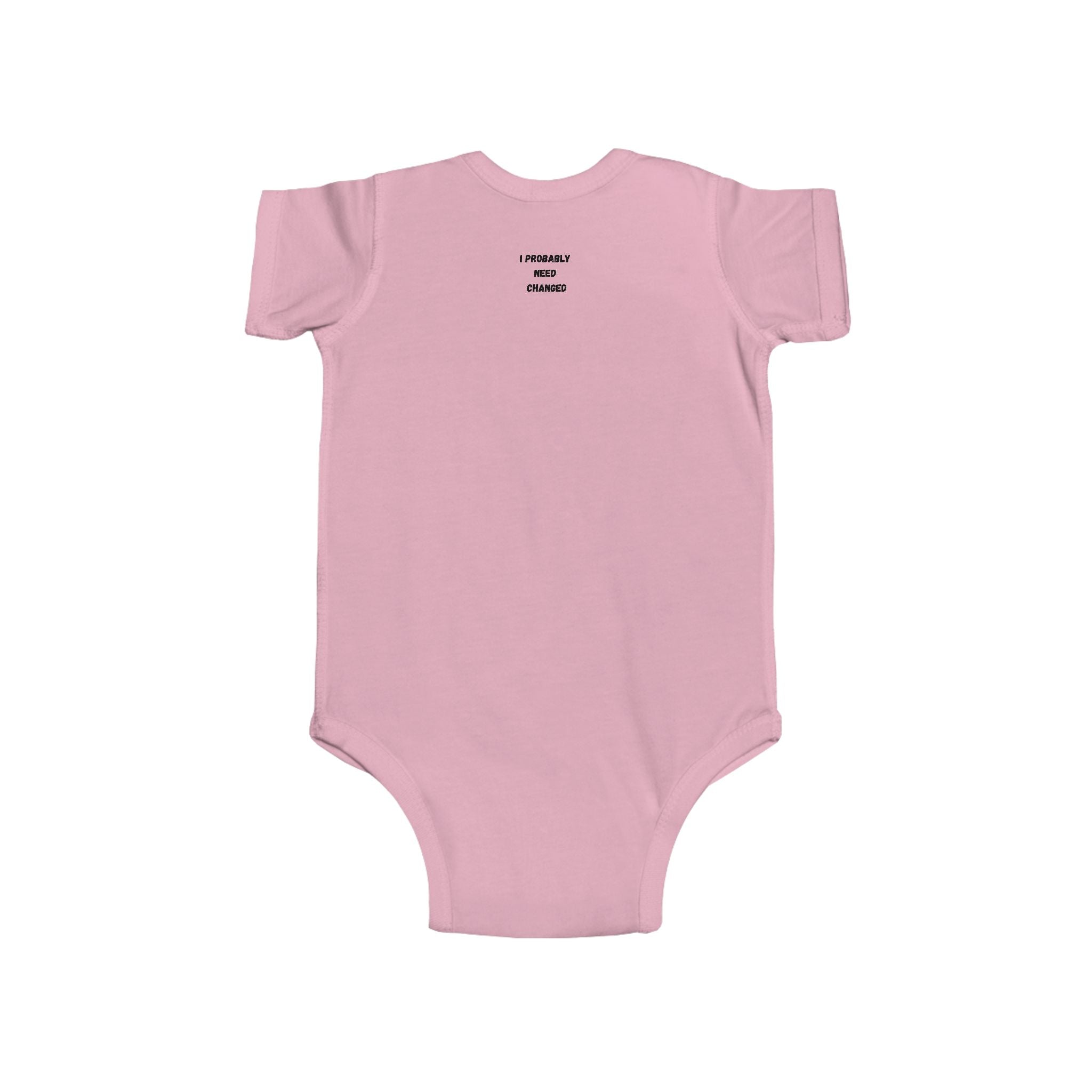 Baby Bodysuit - "My 1st Valentine’s Day" Infant Onesie, Cute Pink & Teal Heart Design for Newborns 80s Design