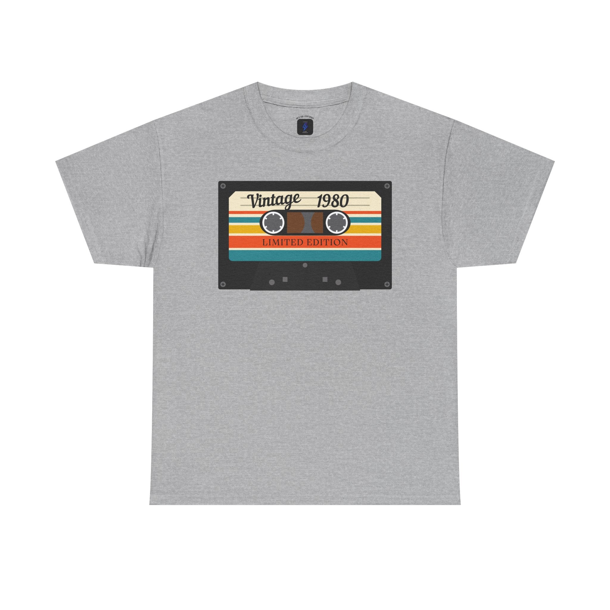 Vintage 1980 Cassette Tape T-Shirt