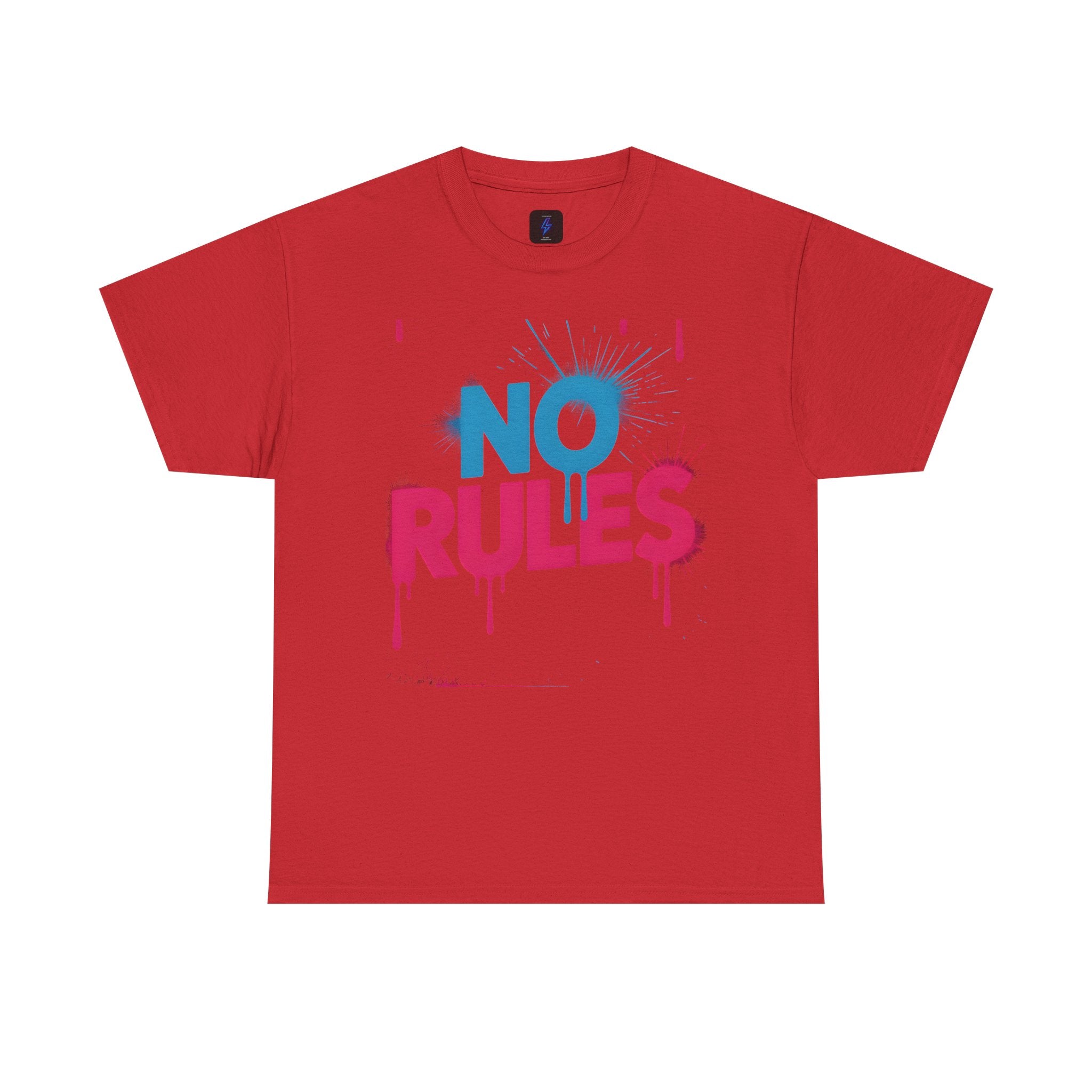 "No Rules" 80's Inspired Rebel Culture Tee