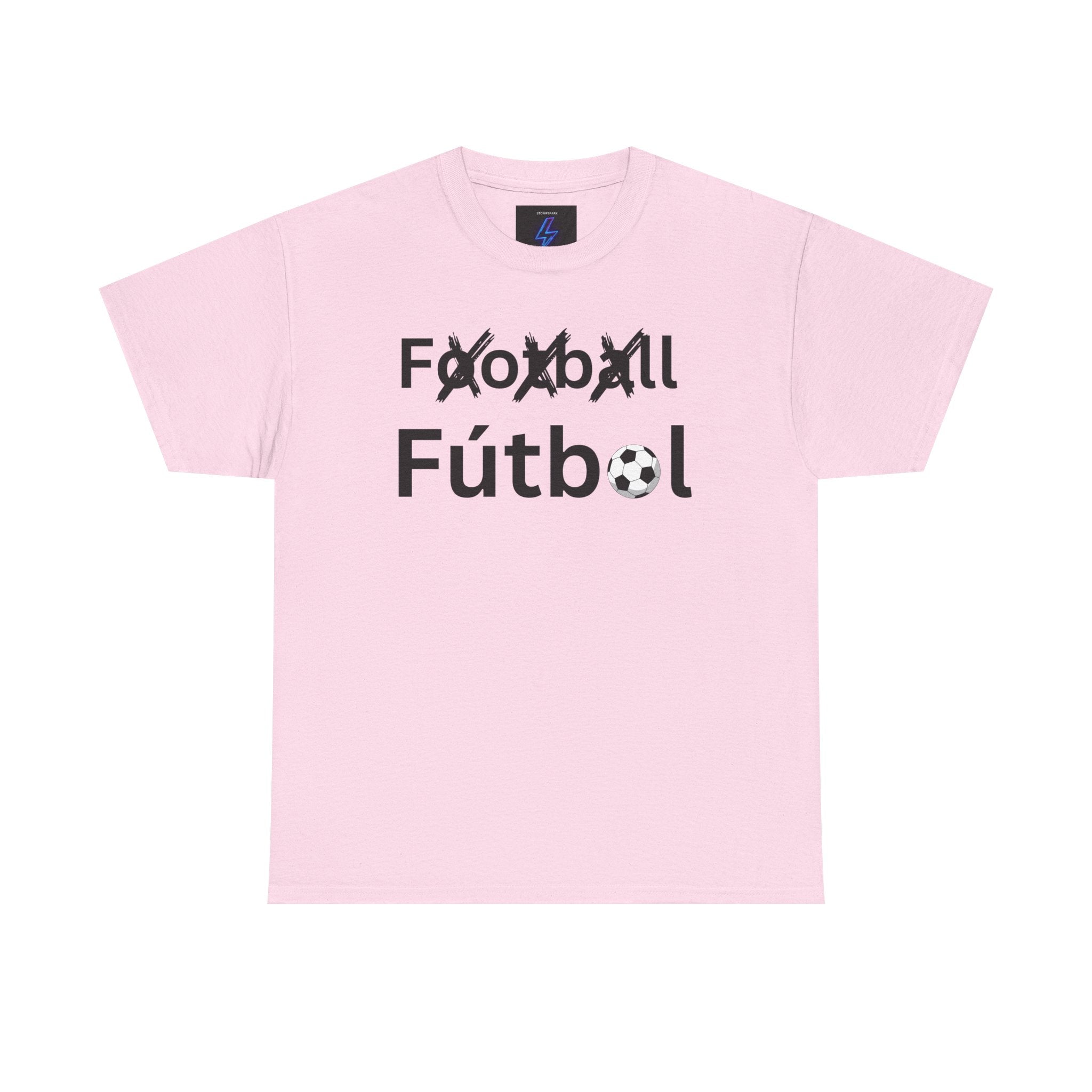 Football Futbol Tee | Soccer Text Graphic, Bilingual Soccer Shirt