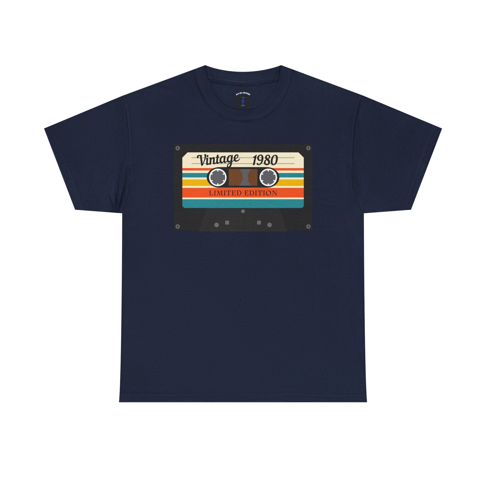 Vintage 1980 Cassette Tape T-Shirt