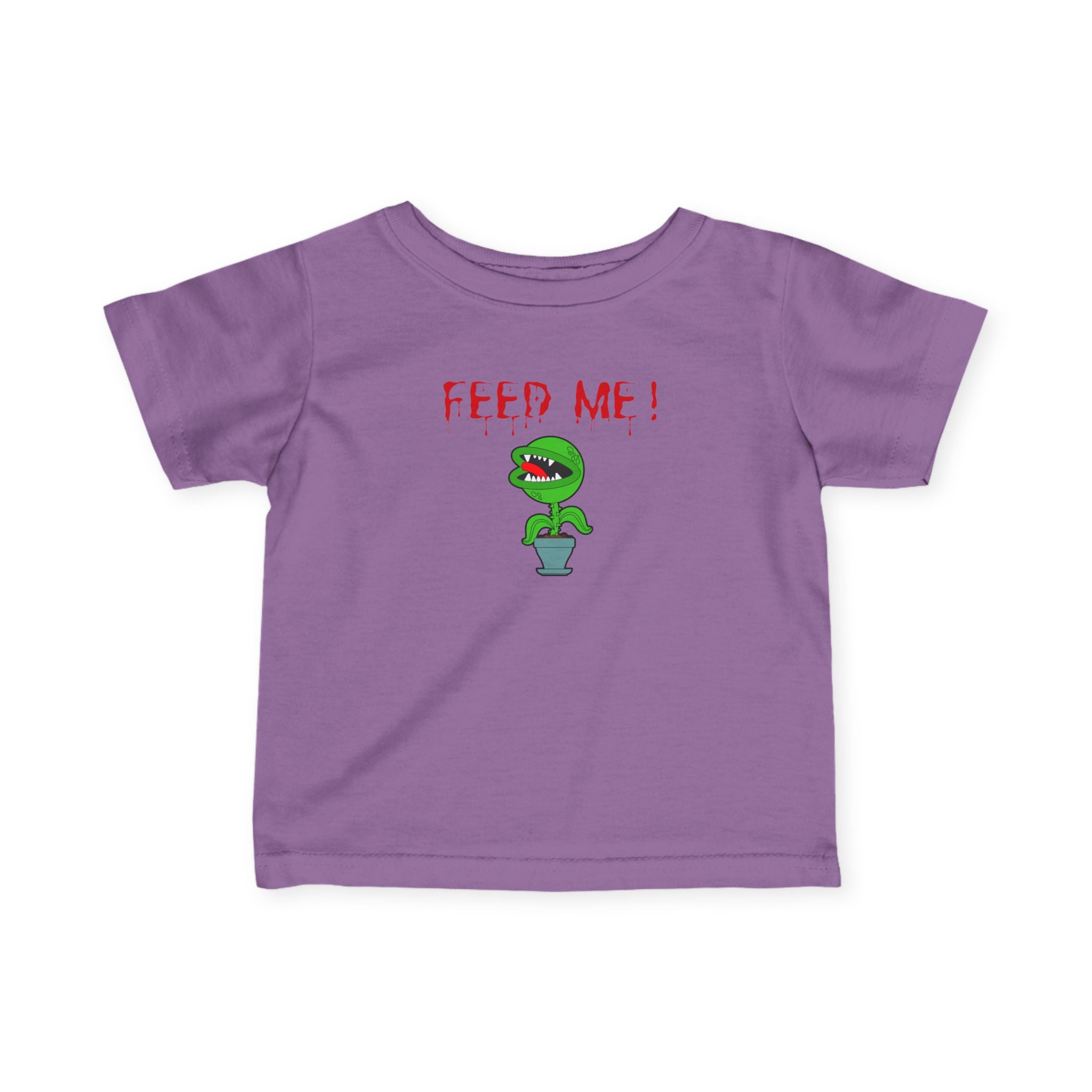 Infant Tee — "Feed Me!" Cute Carnivorous Plant Baby Shirt