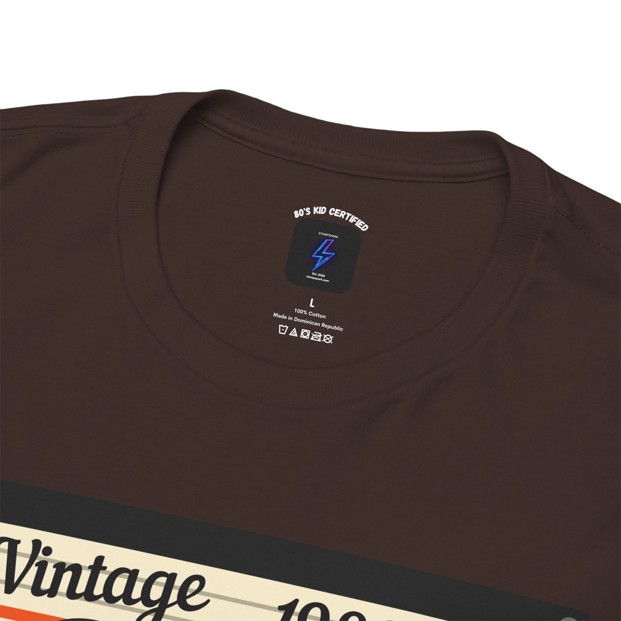 Vintage 1980 Cassette Tape T-Shirt