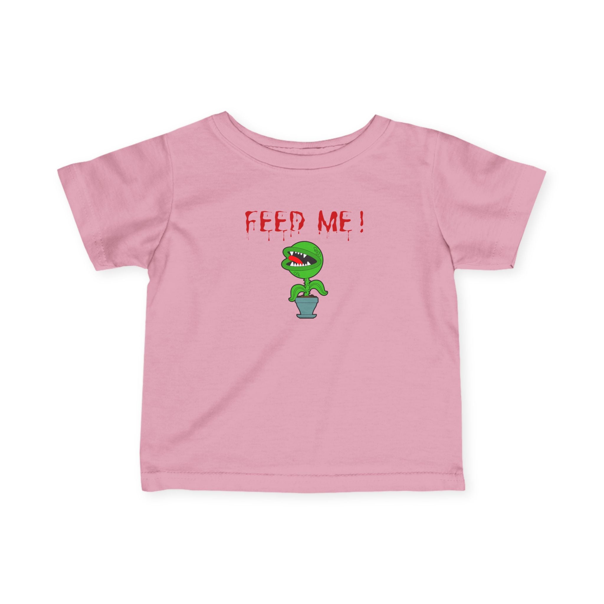 Infant Tee — "Feed Me!" Cute Carnivorous Plant Baby Shirt