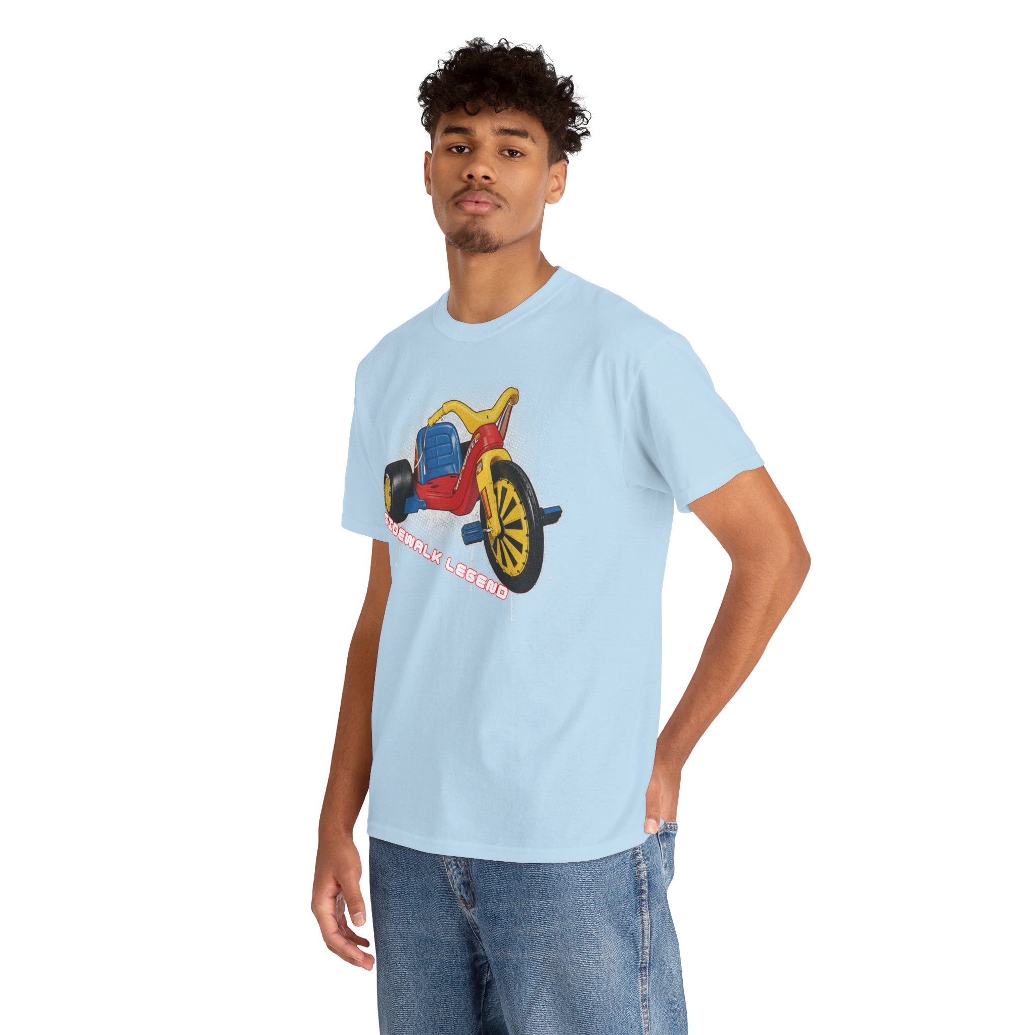 80's Tricycle Ride Graphic Tee — Retro Trike Illustration Shirt - Sidewalk Legend