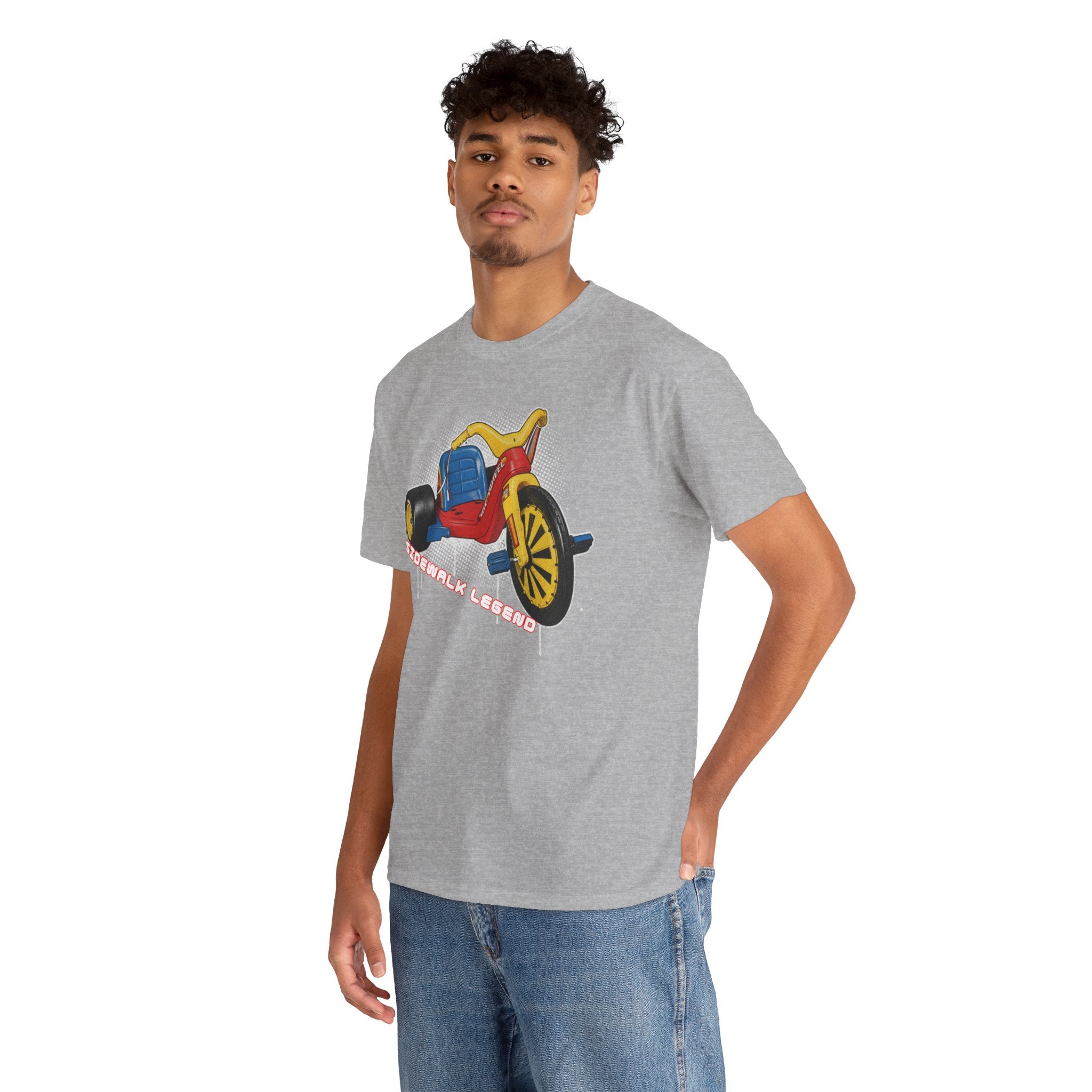 80's Tricycle Ride Graphic Tee — Retro Trike Illustration Shirt - Sidewalk Legend