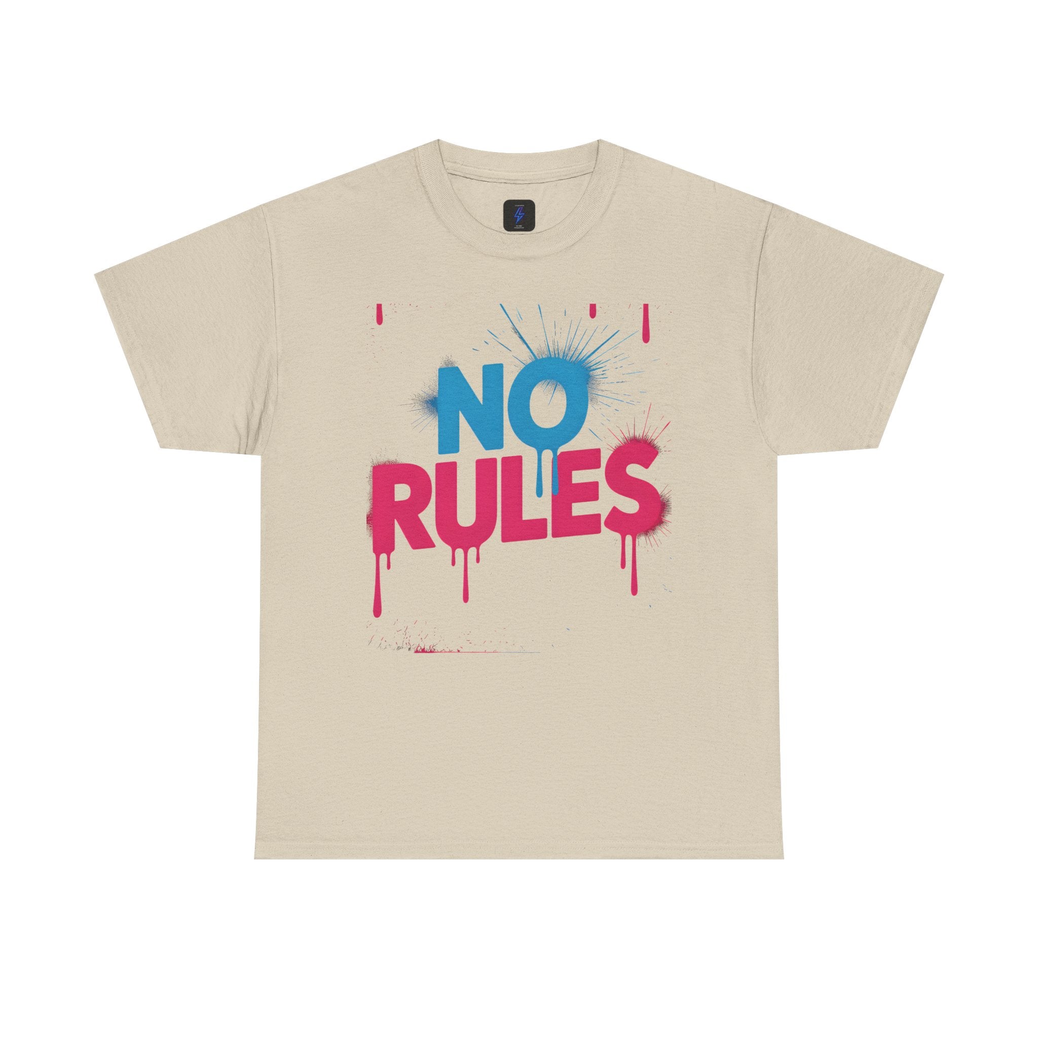 "No Rules" 80's Inspired Rebel Culture Tee