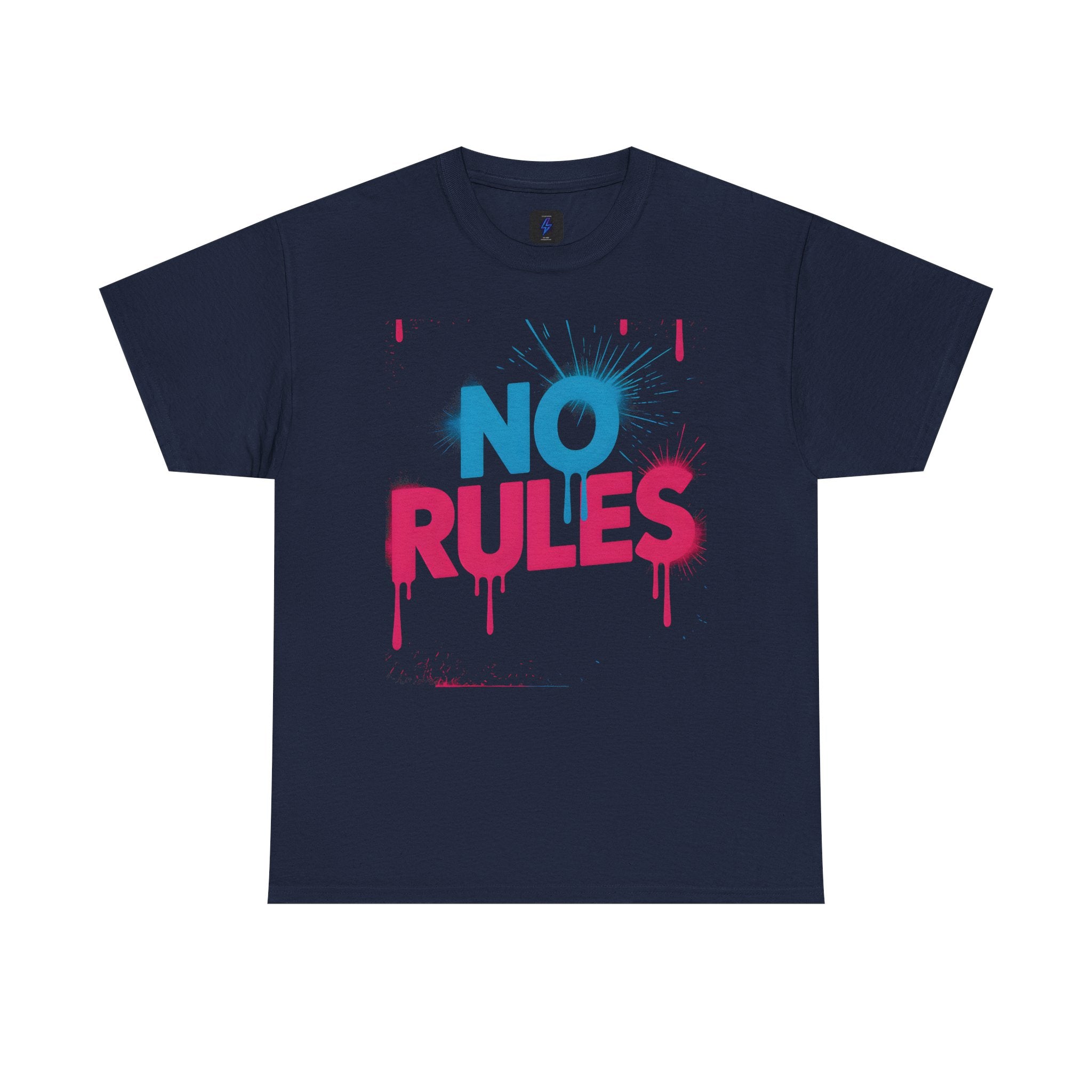 "No Rules" 80's Inspired Rebel Culture Tee