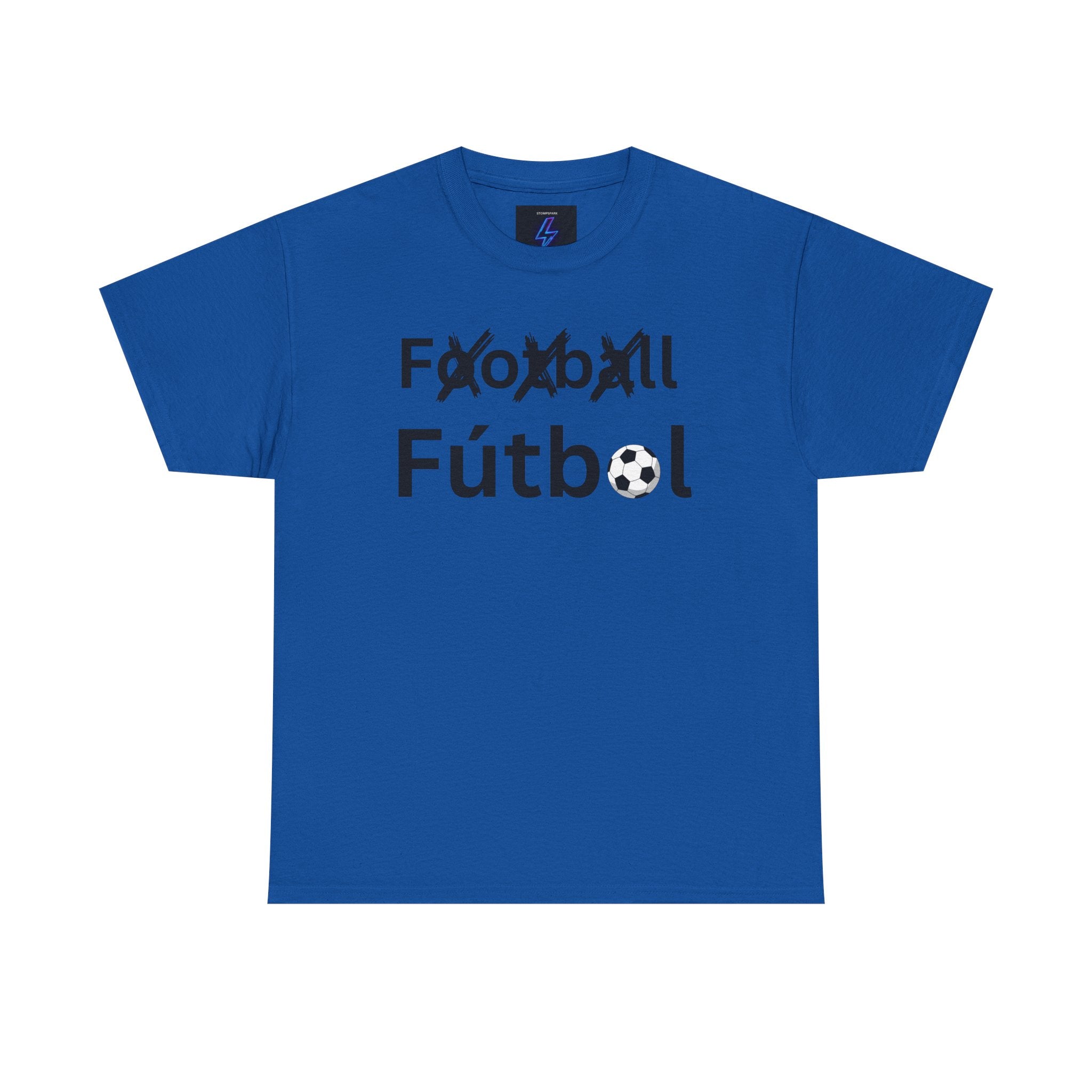Football Futbol Tee | Soccer Text Graphic, Bilingual Soccer Shirt