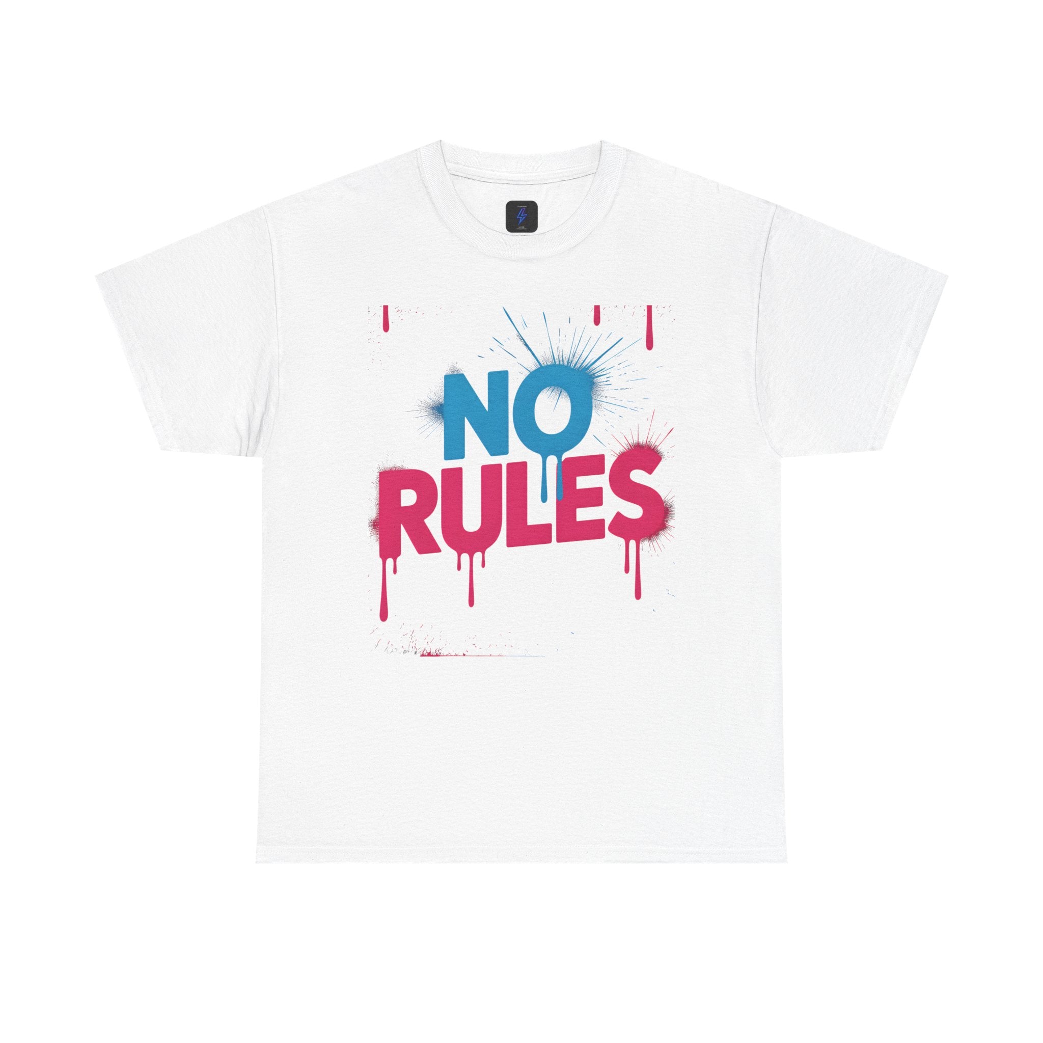 "No Rules" 80's Inspired Rebel Culture Tee
