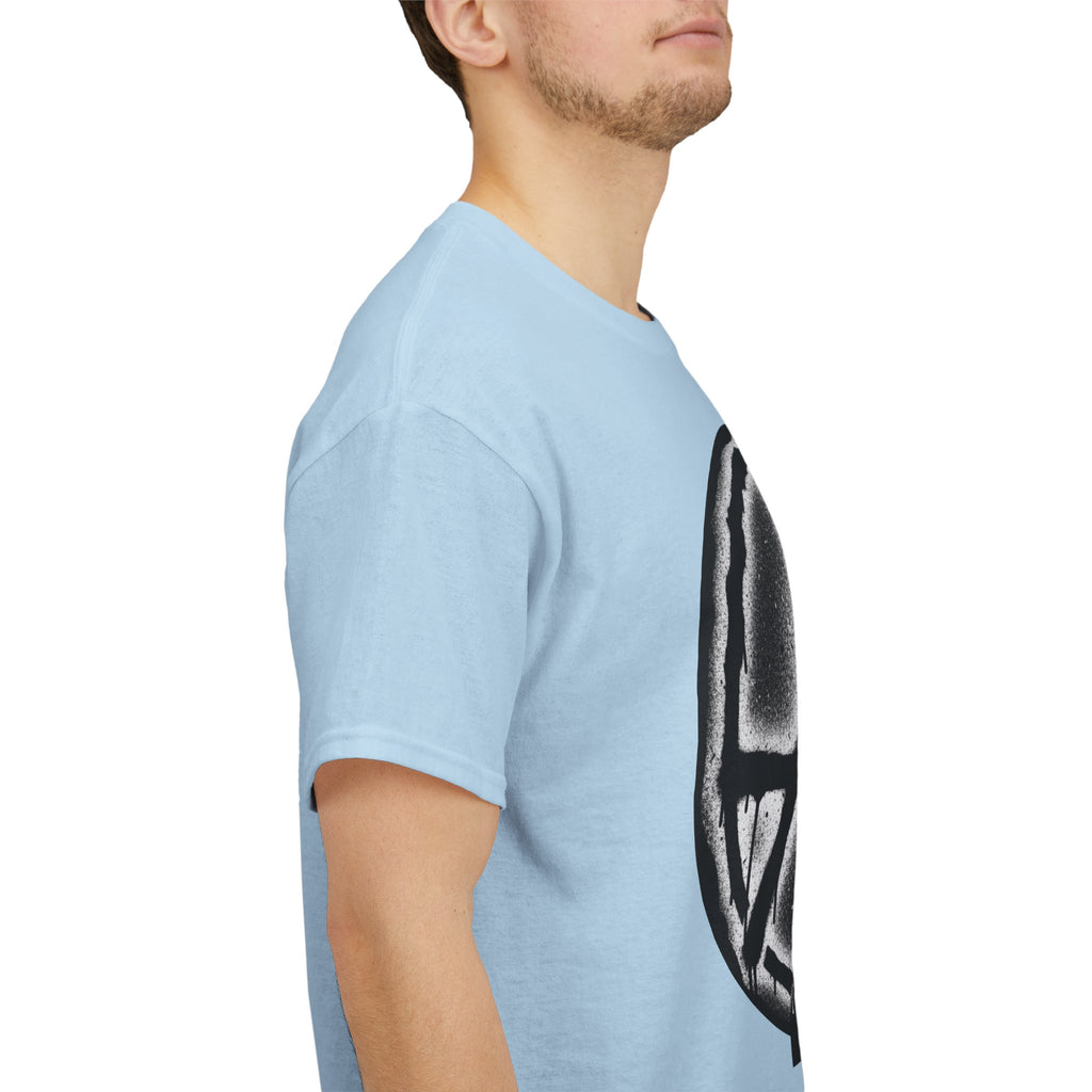 Anarchy Punk Graphic Tee — Red-Mohawk Rebel Shirt 80's Fashion