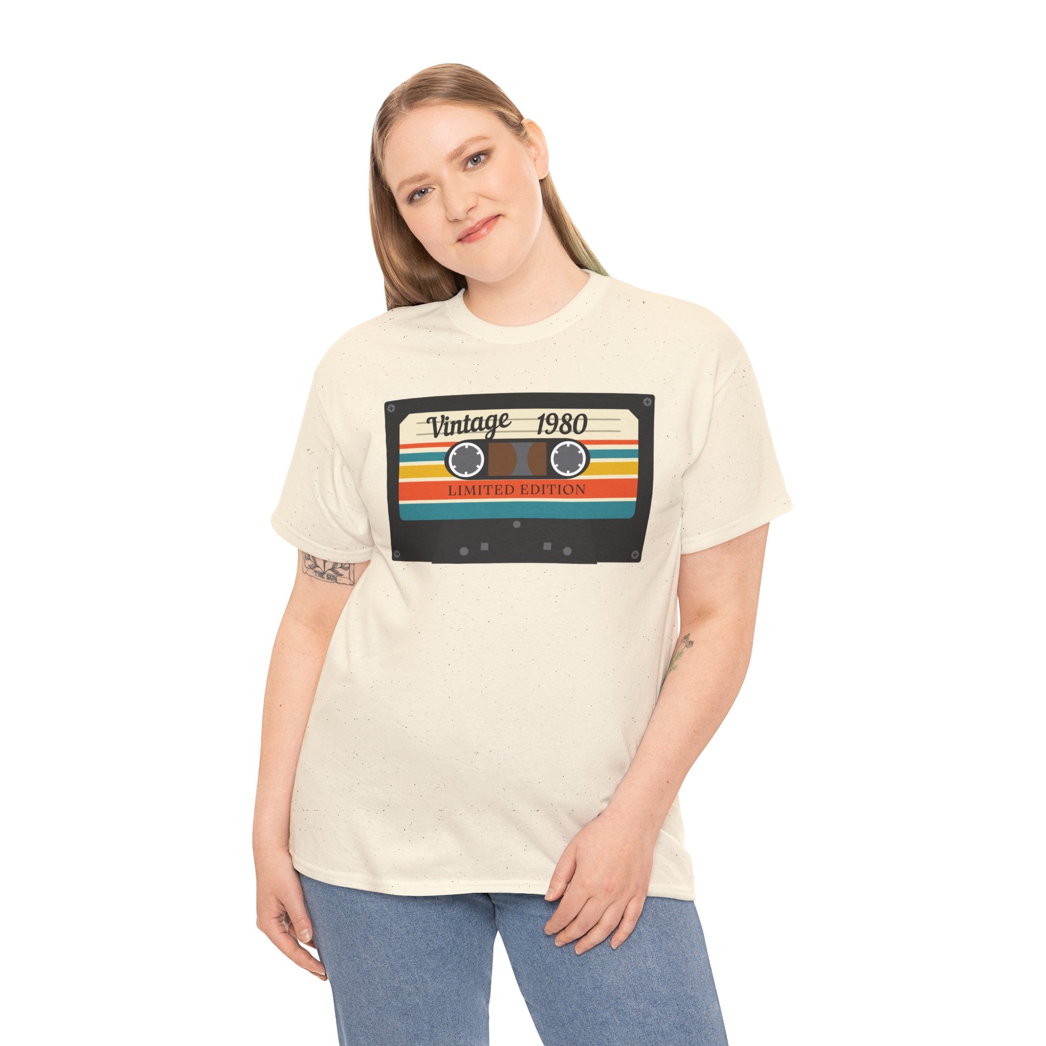 Vintage 1980 Cassette Tape T-Shirt