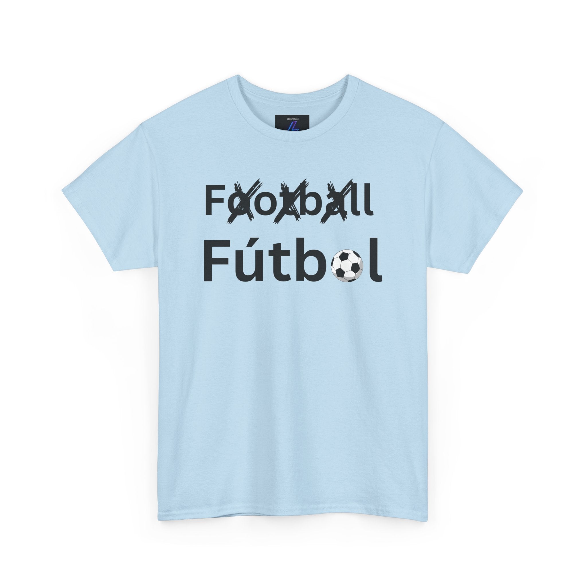 Football Futbol Tee | Soccer Text Graphic, Bilingual Soccer Shirt