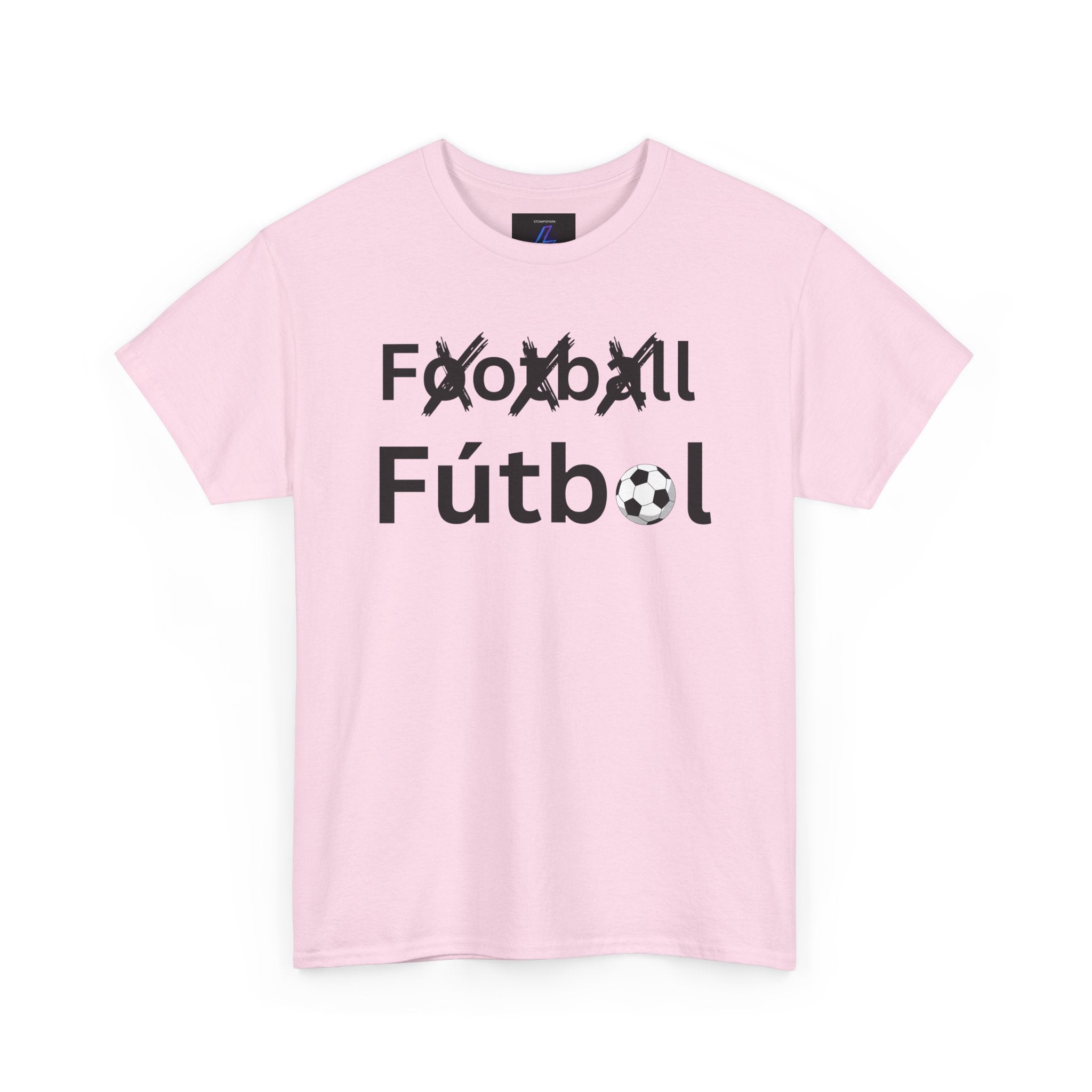 Football Futbol Tee | Soccer Text Graphic, Bilingual Soccer Shirt