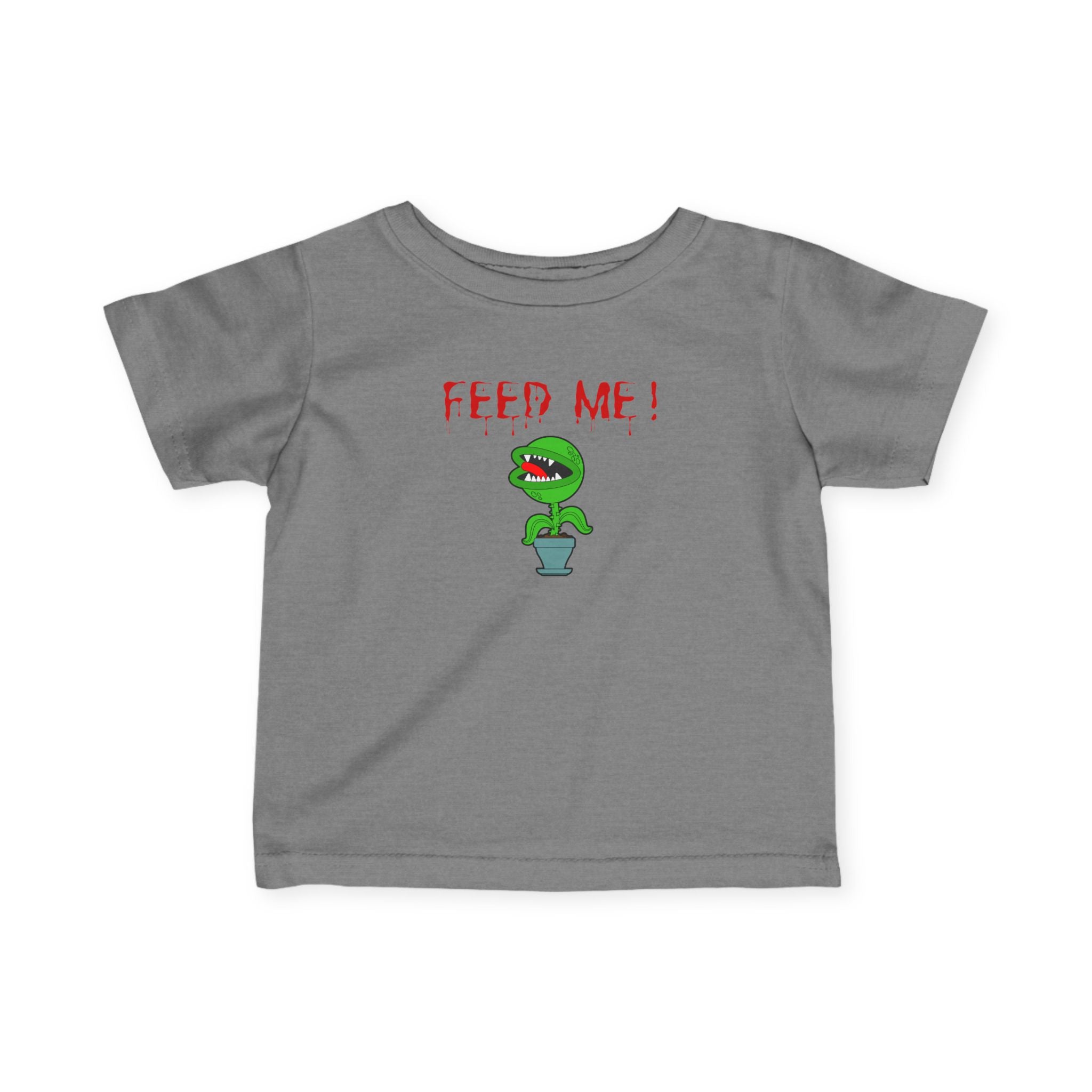 Infant Tee — "Feed Me!" Cute Carnivorous Plant Baby Shirt