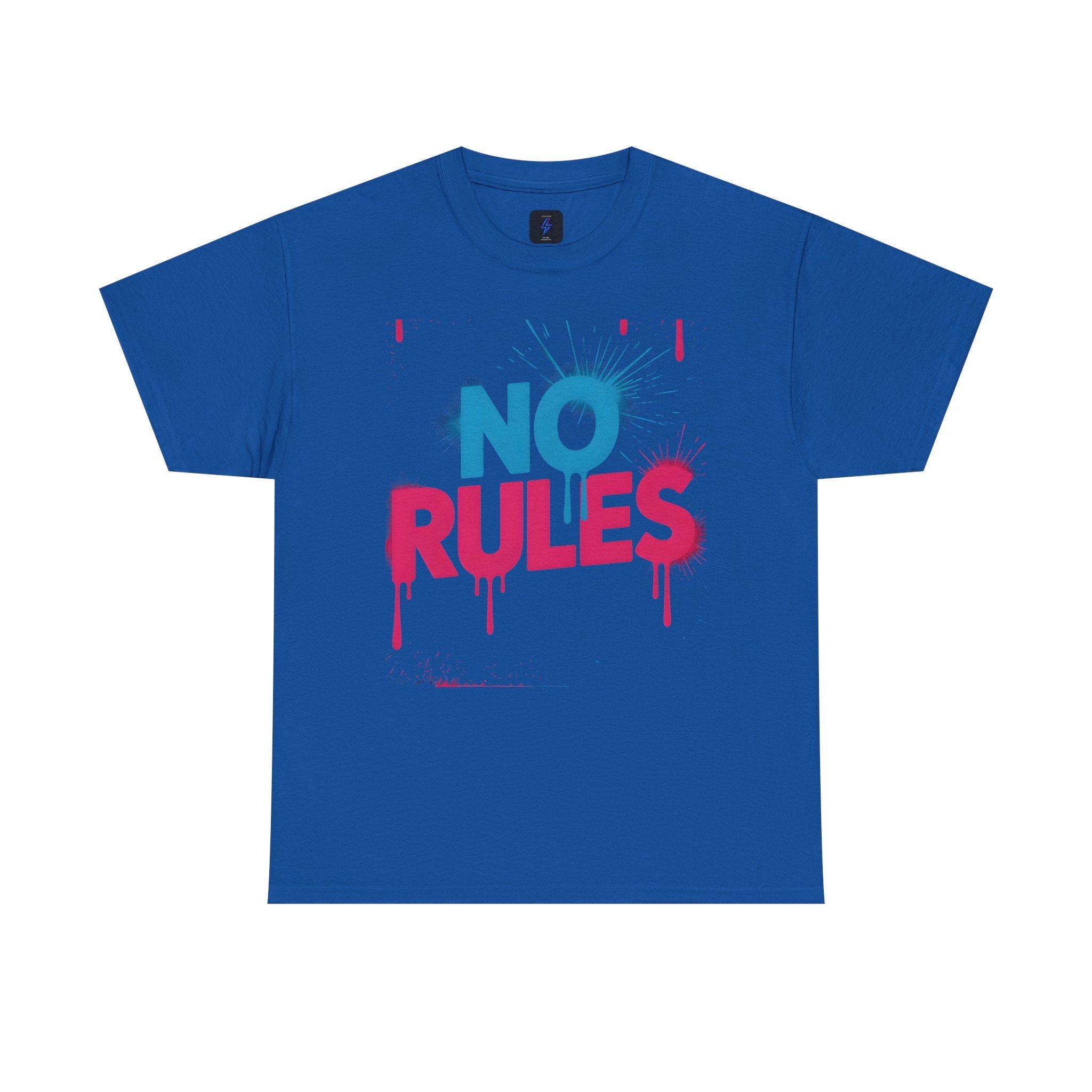 "No Rules" 80's Inspired Rebel Culture Tee