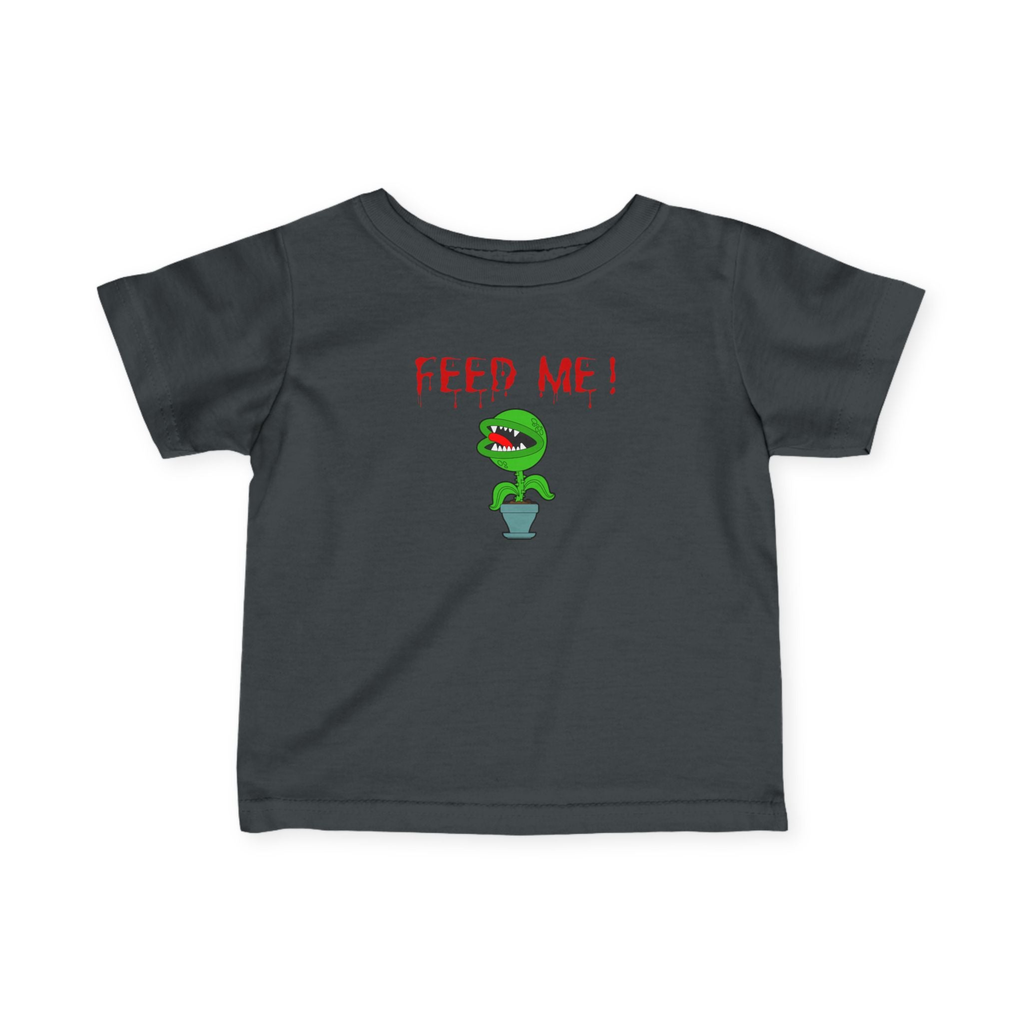 Infant Tee — "Feed Me!" Cute Carnivorous Plant Baby Shirt