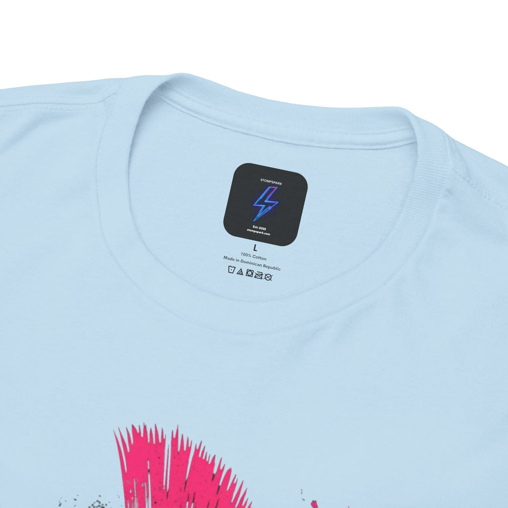 Punk Rock Tiger T-Shirt — Mohawk Tiger Graphic Tee 80's Fashion Rebel