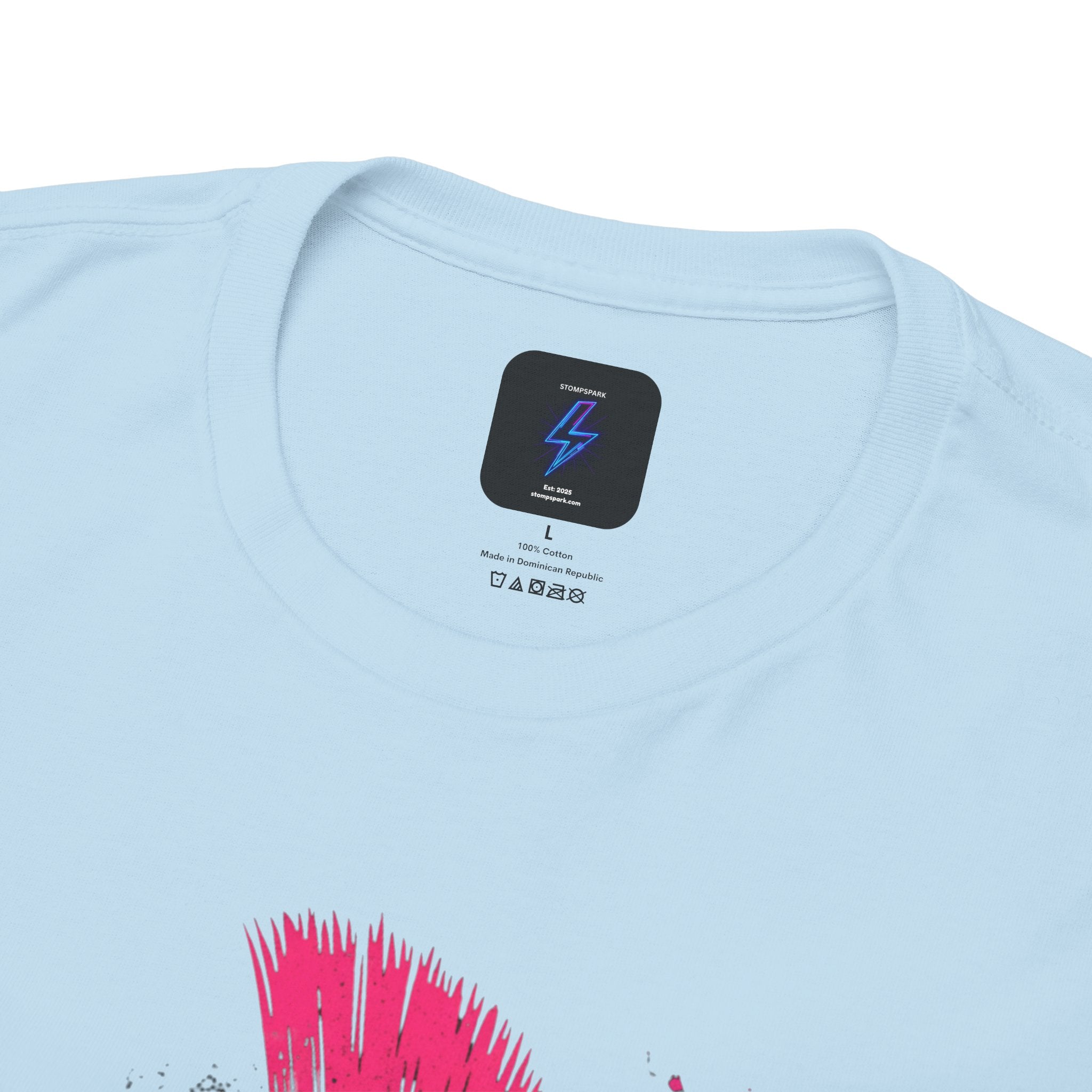 Punk Rock Tiger T-Shirt — Mohawk Tiger Graphic Tee 80's Fashion Rebel