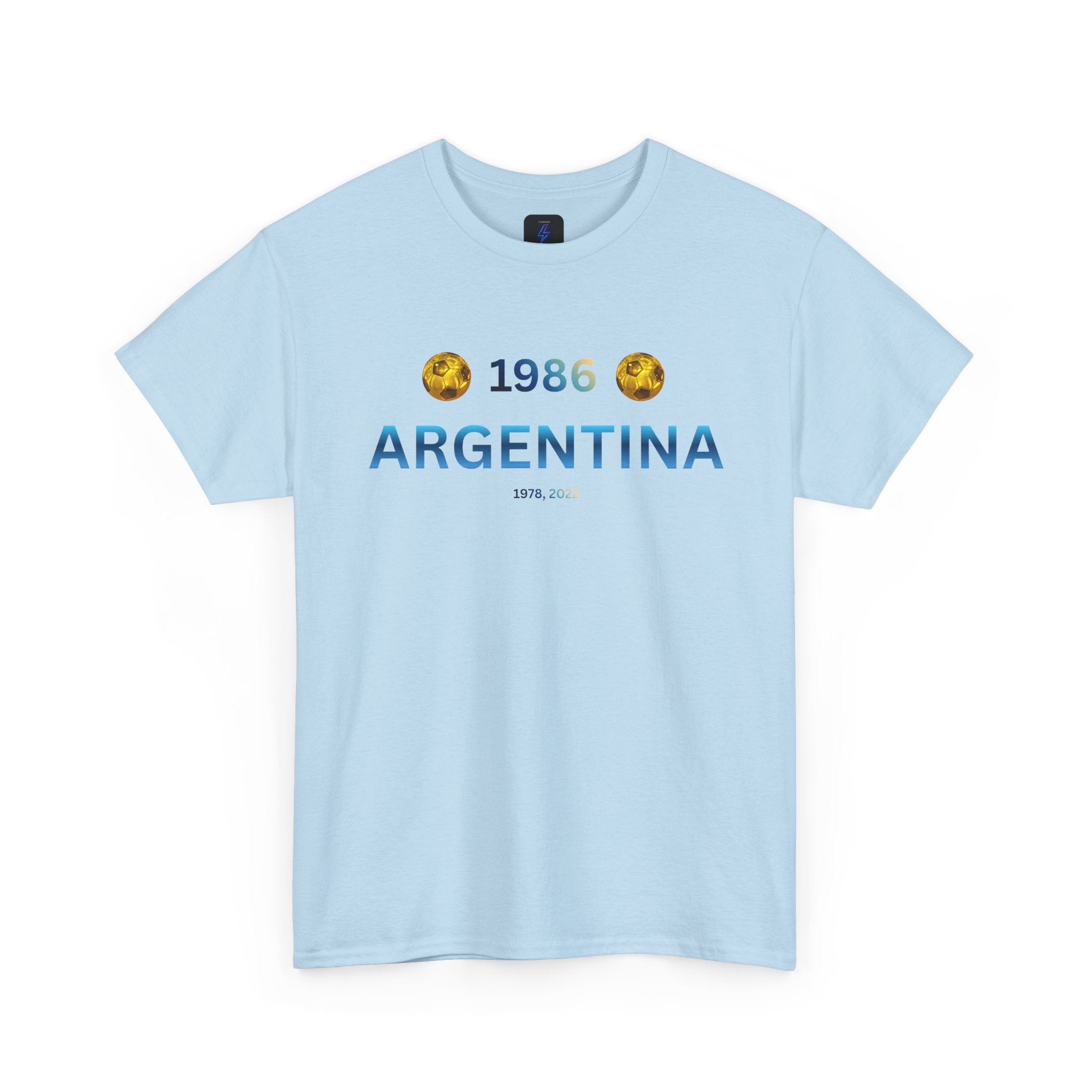 World Cup Tee - Argentina 1986, Argentina World Cup, Argentine Soccer Shirt, Albiceleste Football Shirt