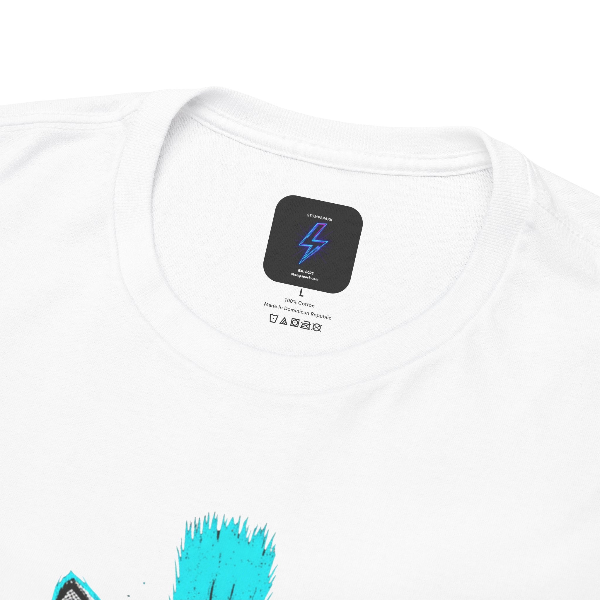 Wolf Punk Graphic Tee — Fierce Tribal Wolf Illustration T-Shirt 80's Rebel Fashion