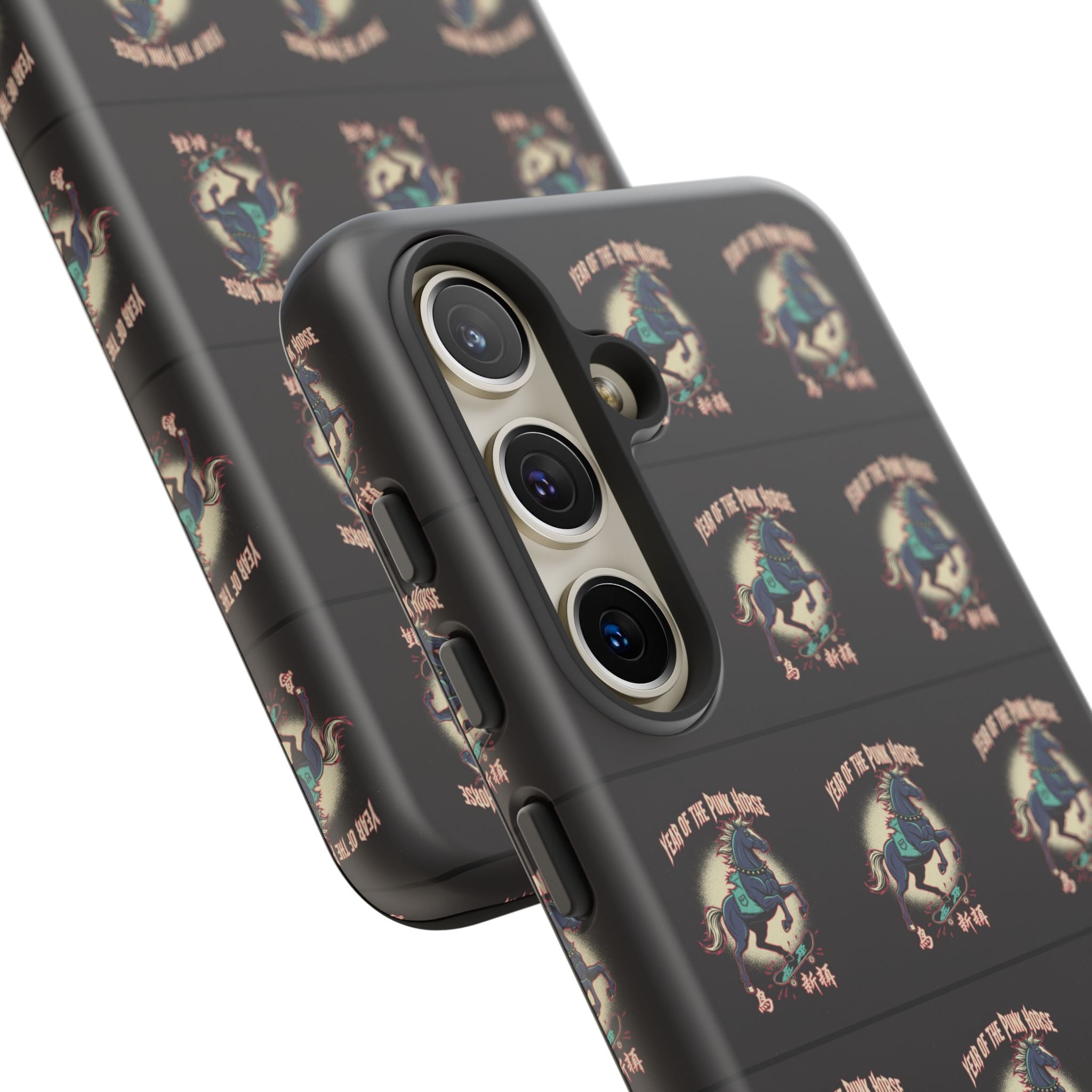 Year of the Punk Horse T-Shirt 80s Punk Skater Graffiti Street Art Chinese New Year Horse Graphic