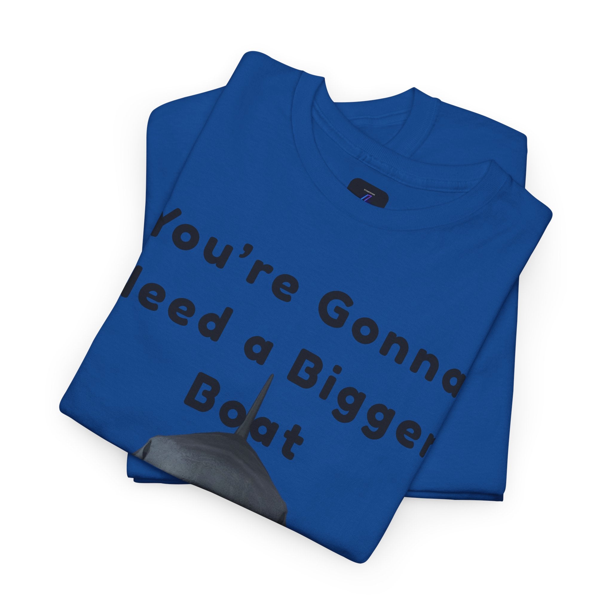 Shark Graphic Tee — "You're Gonna Need a Bigger Boat" Casual T-Shirt 80's Movie Qoutes