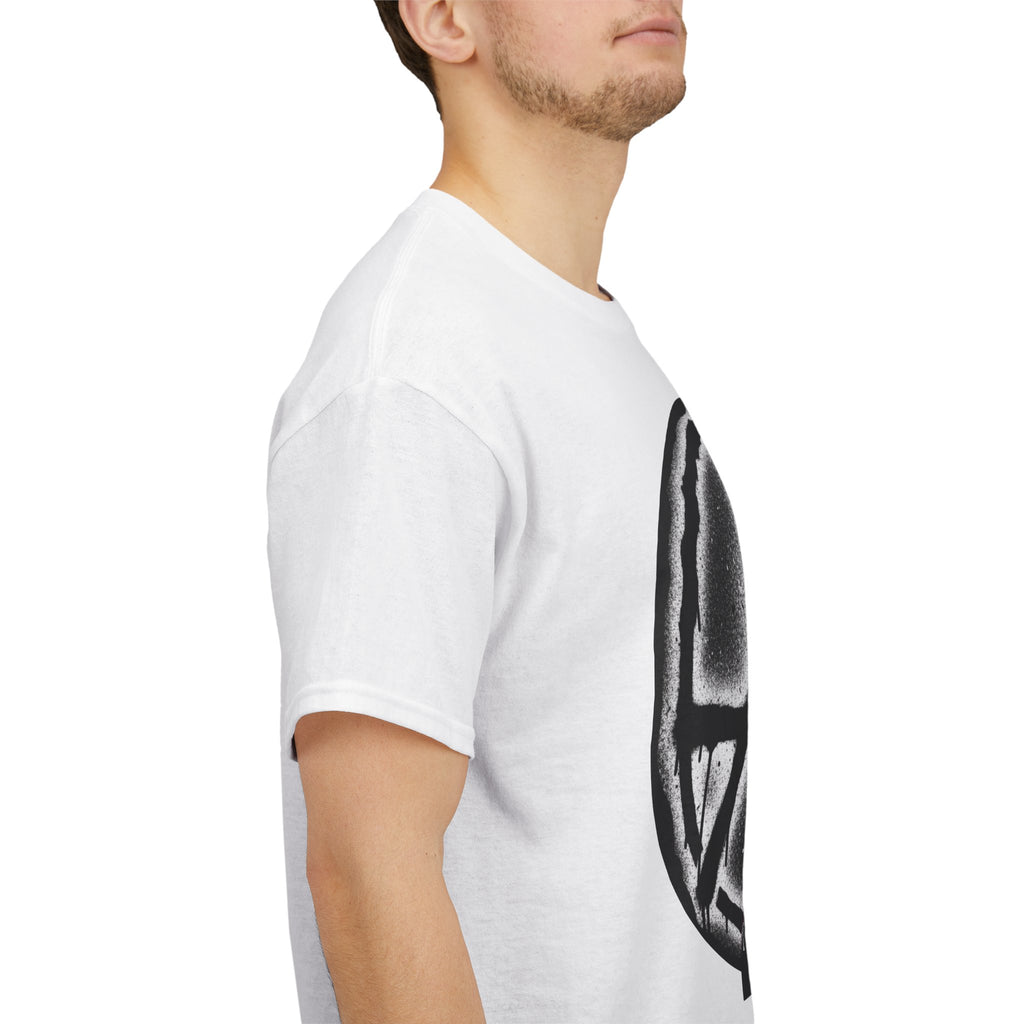 Anarchy Punk Graphic Tee — Red-Mohawk Rebel Shirt 80's Fashion