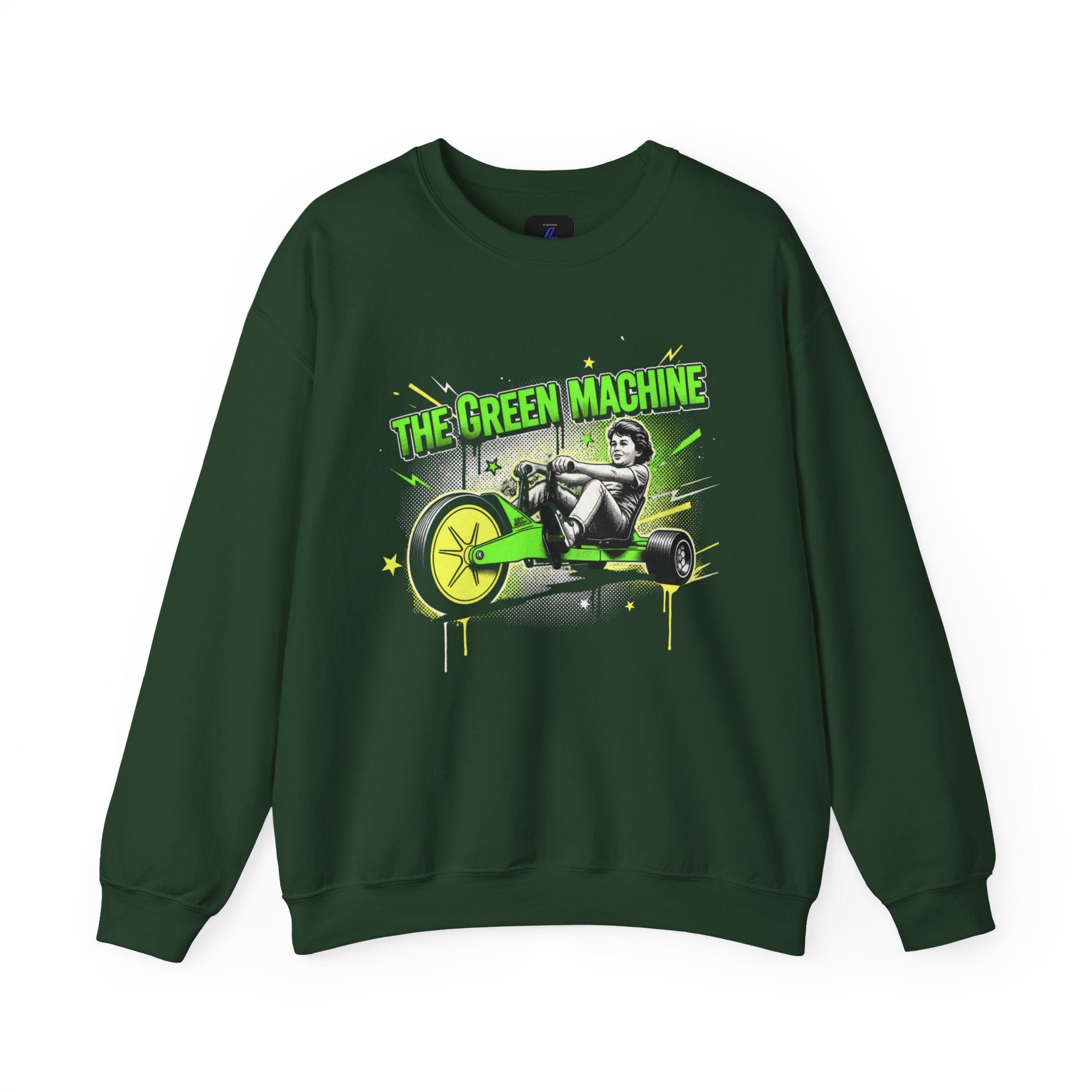 Drift King Shirt - 80s Green Trike Tee - Vintage Ride-On Toy - 80s Kid Nostalgia Gift