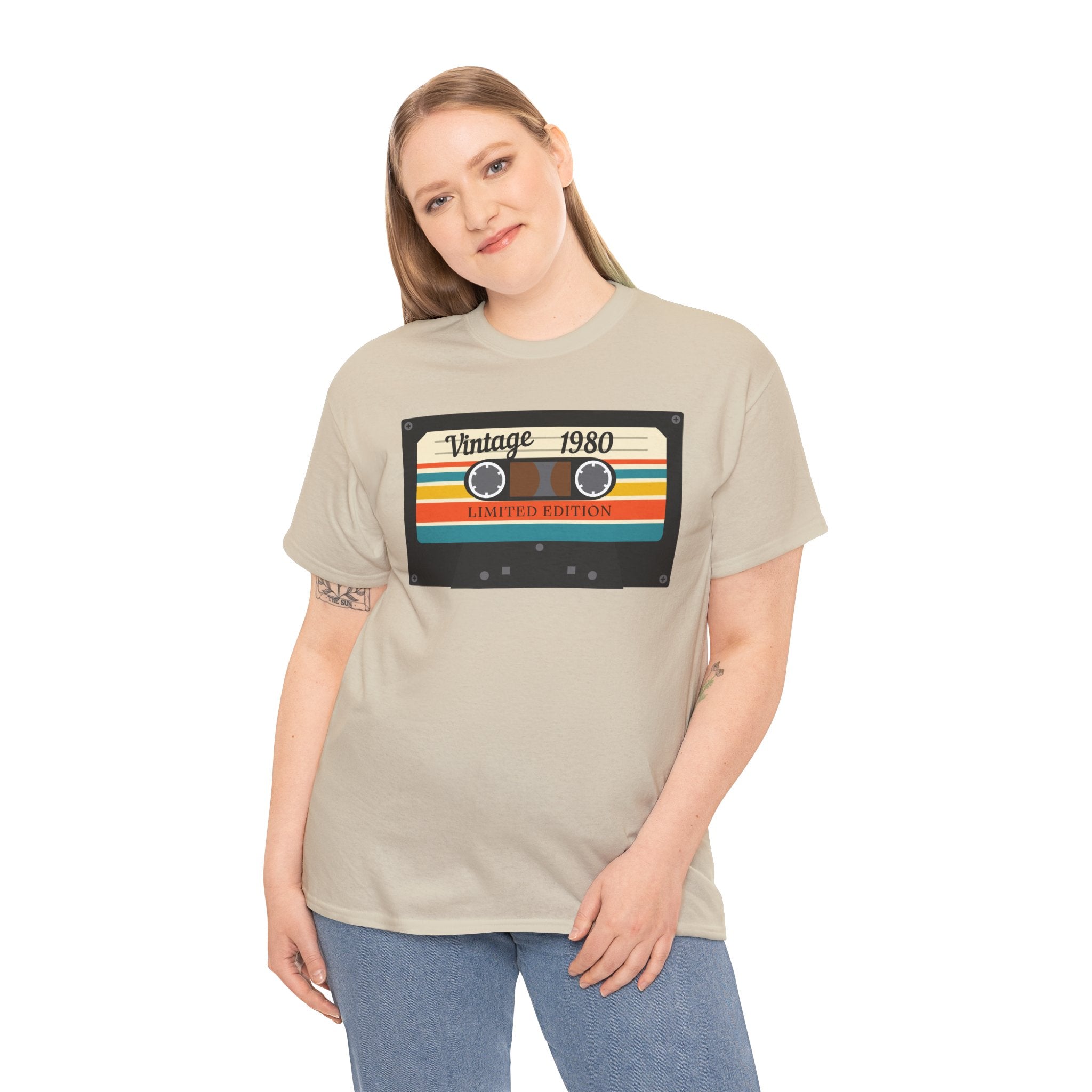 Vintage 1980 Cassette Tape T-Shirt