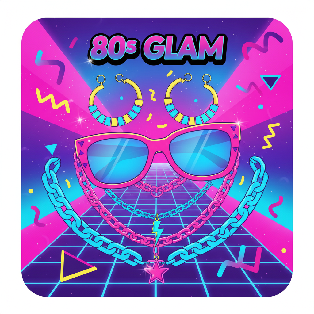 80's Inspired Jewelry and Fashion Accessories collection icon