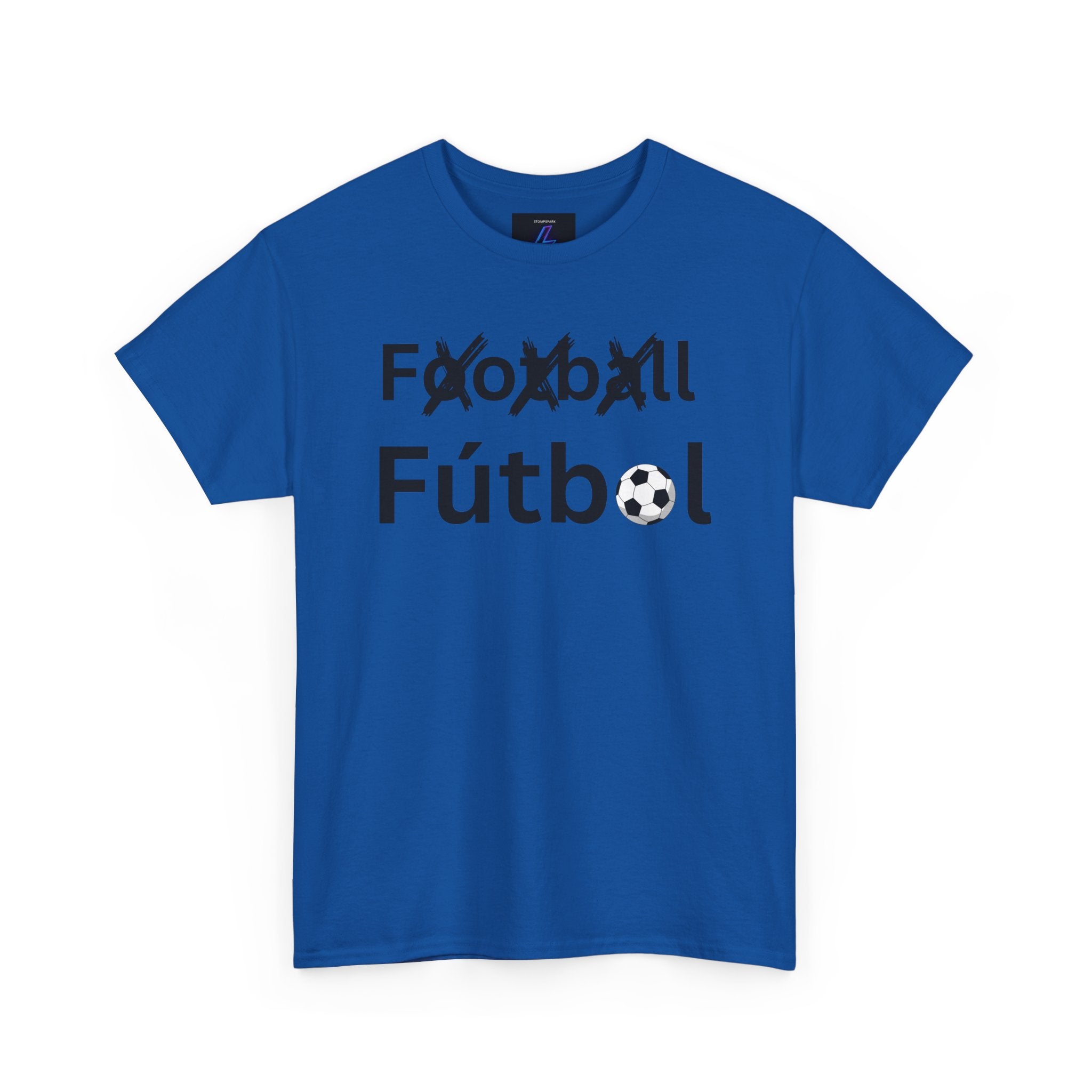 Football Futbol Tee | Soccer Text Graphic, Bilingual Soccer Shirt