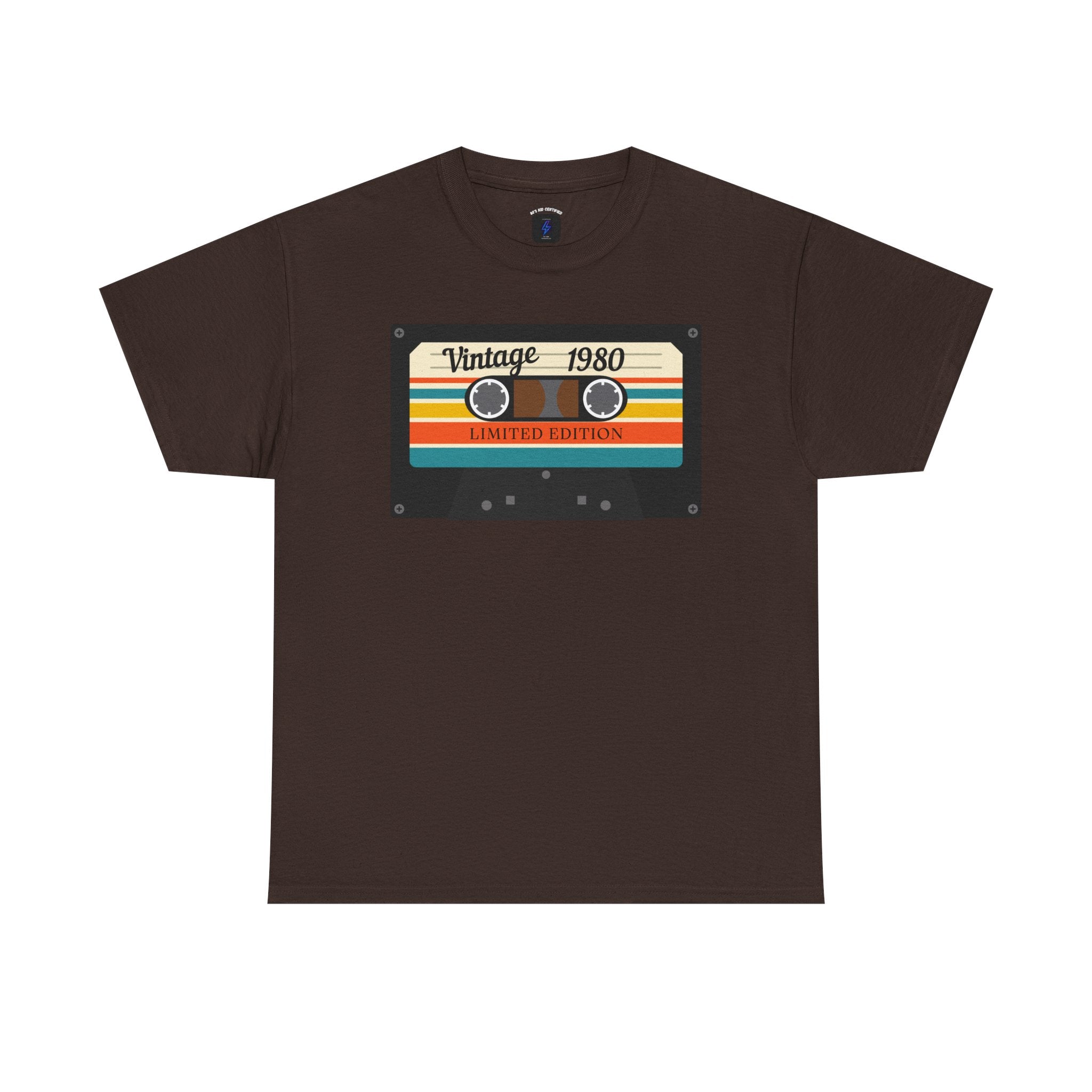 Vintage 1980 Cassette Tape T-Shirt