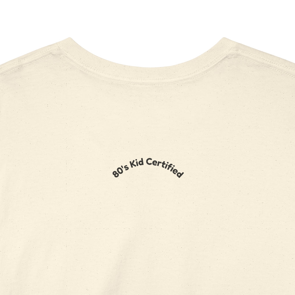 I Love the 80s T-Shirt — Retro Cassette, Rubik’s Cube & Neon Vintage Tee