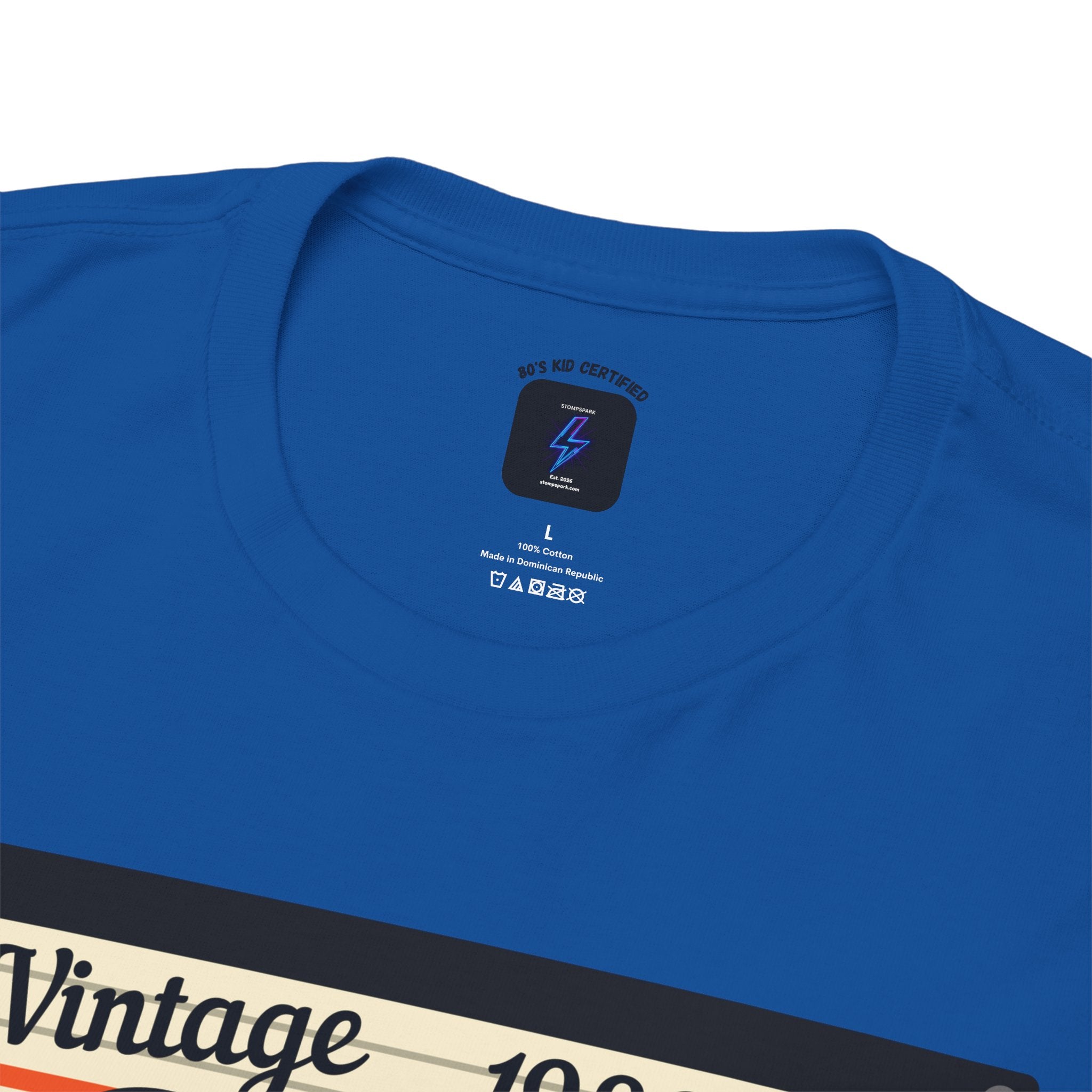 Vintage 1980 Cassette Tape T-Shirt
