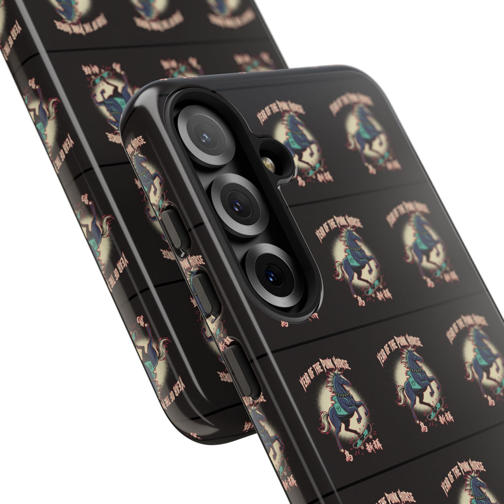 Year of the Punk Horse T-Shirt 80s Punk Skater Graffiti Street Art Chinese New Year Horse Graphic