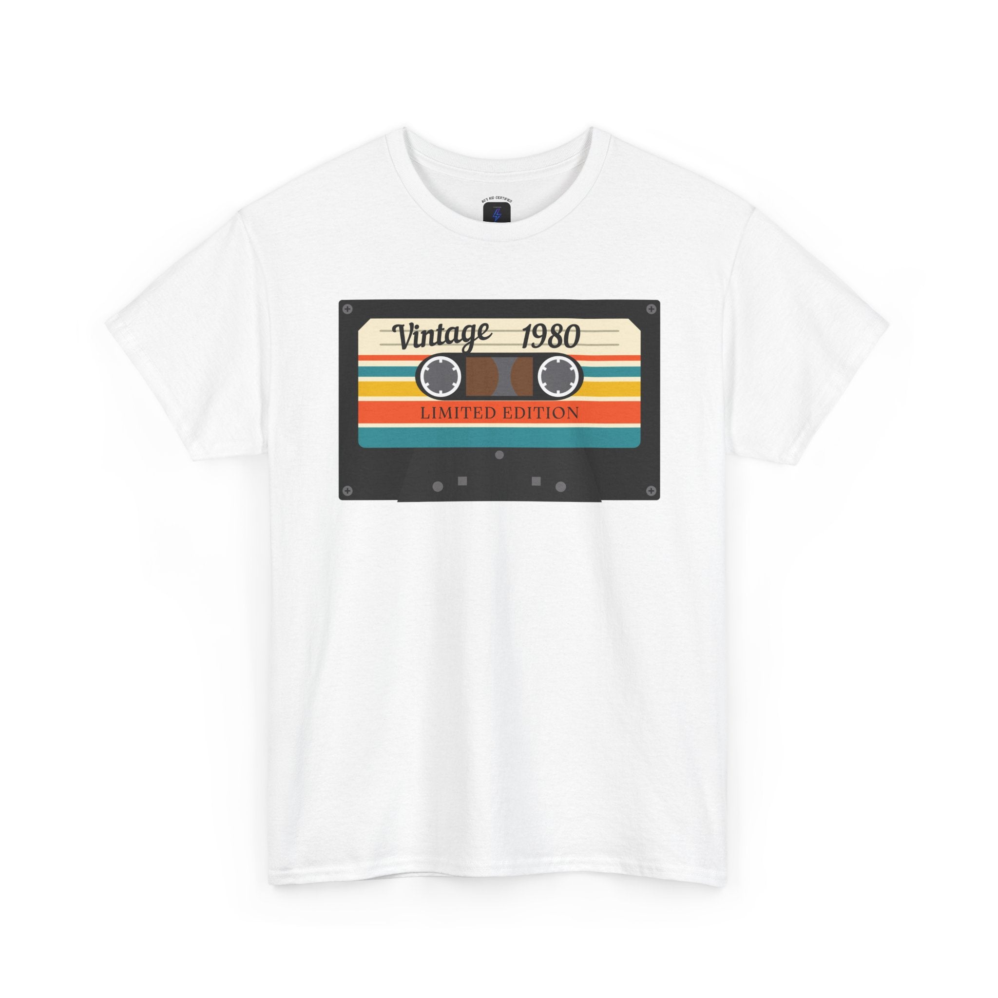 Vintage 1980 Cassette Tape T-Shirt