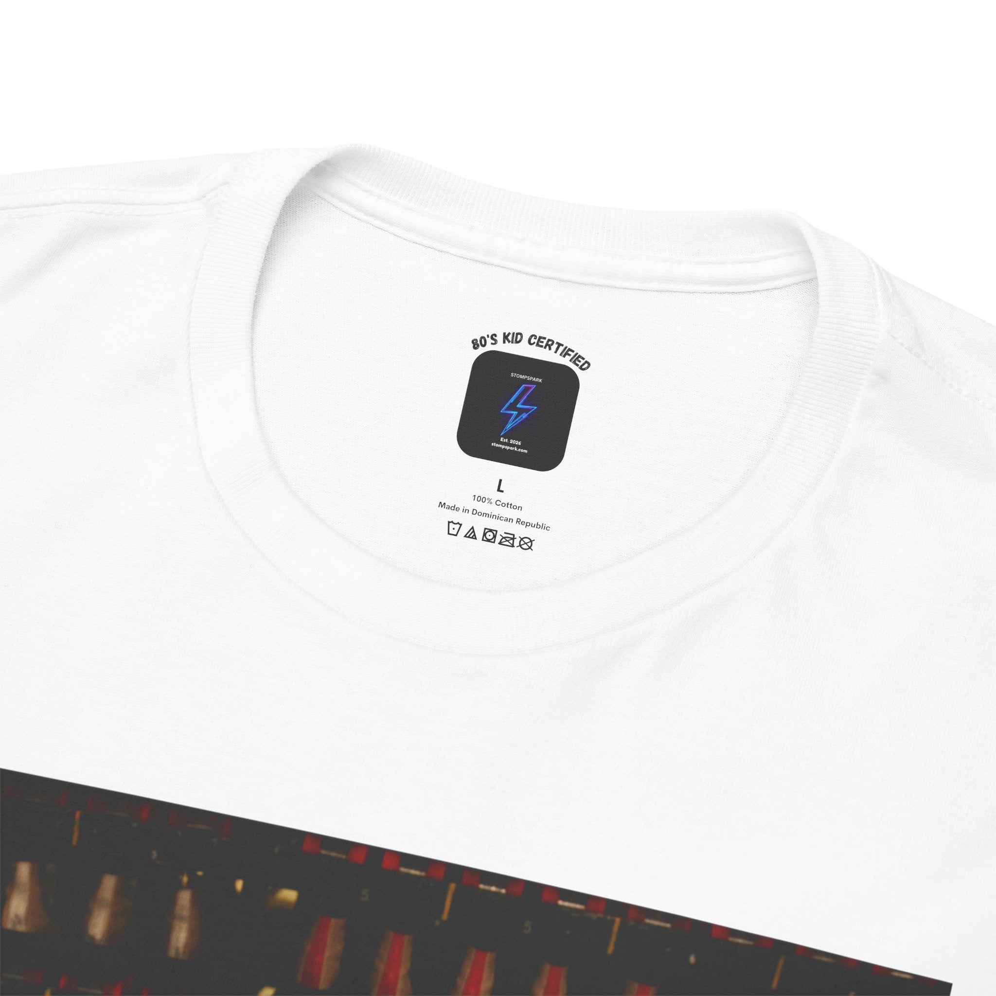 Let The Music Play Tee — Retro Roller Skates Graphic T‑Shirt