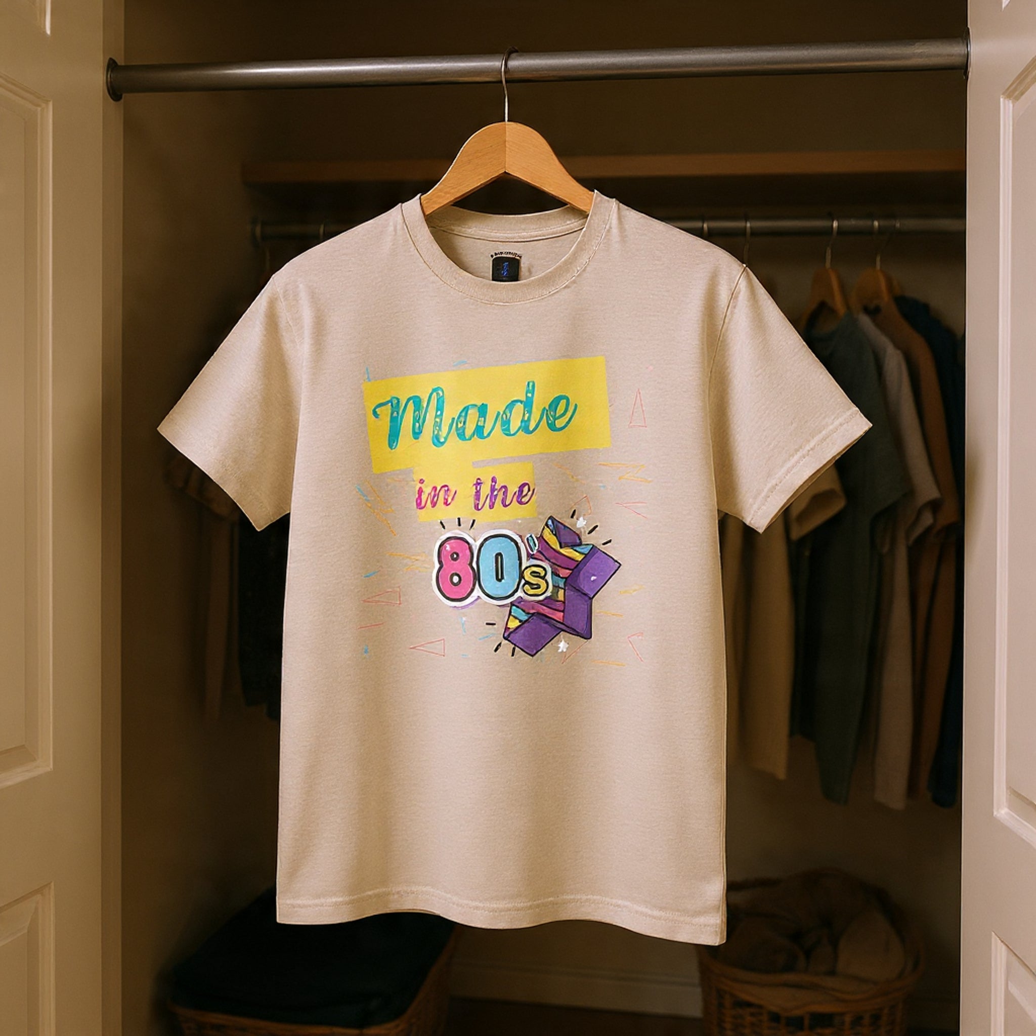 Made in the 80s T‑Shirt — Retro 80s Graphic Tee